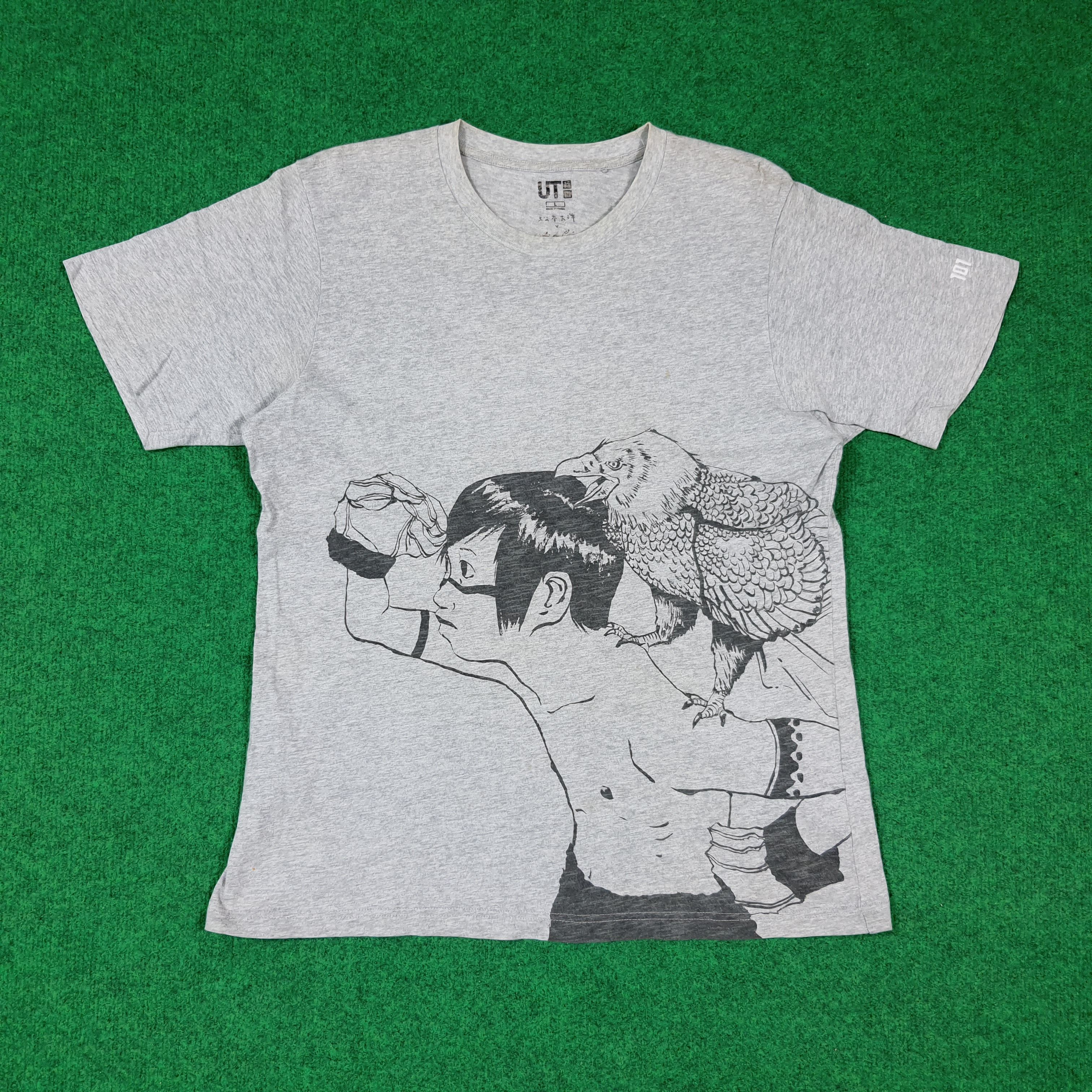 Japanese Brand Vintage Japan Manga Taiyo Matsumoto Graphic Tshirt C285N30 Size US L / EU 52-54 / 3 - 1 Thumbnail