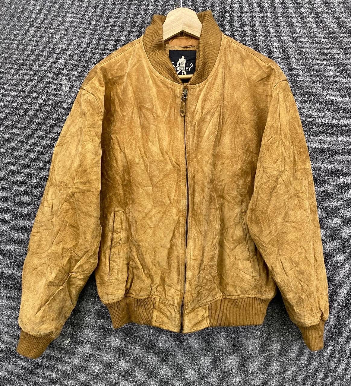 Band Tees × Leather × Vintage Vintage Elvis Presley Rare Leather Jacket Size US L / EU 52-54 / 3 - 8 Thumbnail