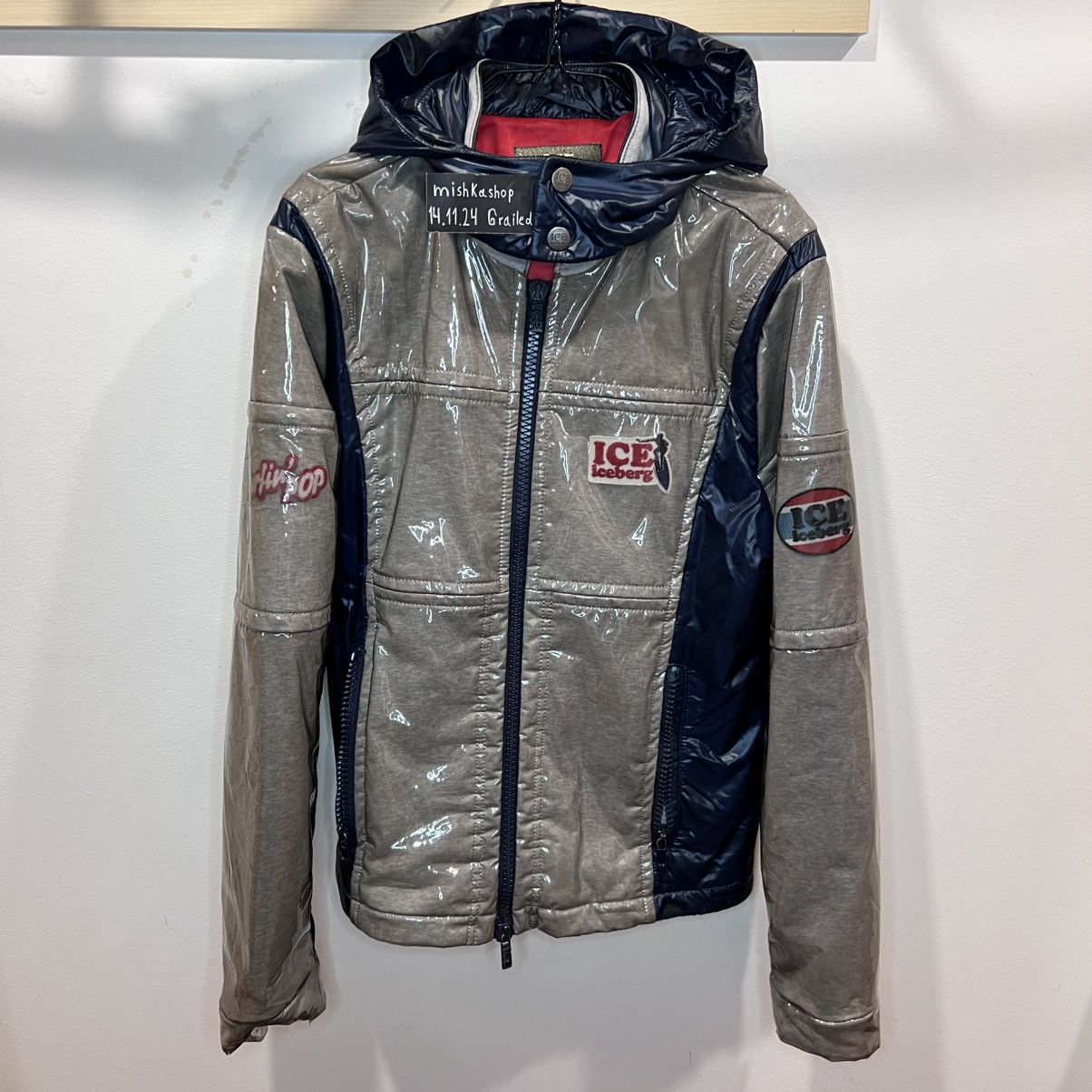 Iceberg Iceberg vintage jacket silicone Size US L / EU 52-54 / 3 - 2 Thumbnail