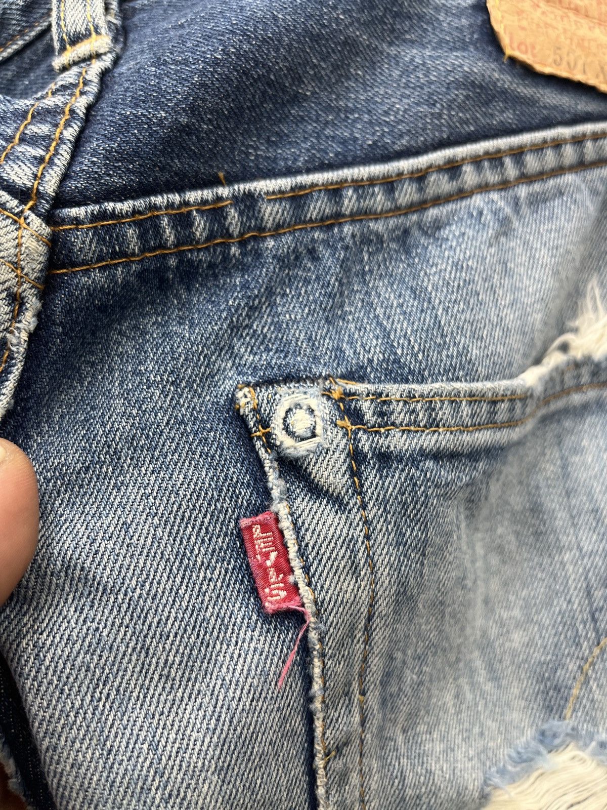 Levi's 🔥🔥🔥STEALS VTG LEVIS BIG E 501XX HIDDEN RIVET SELVEDGE DENIM Size US 31 - 14 Thumbnail