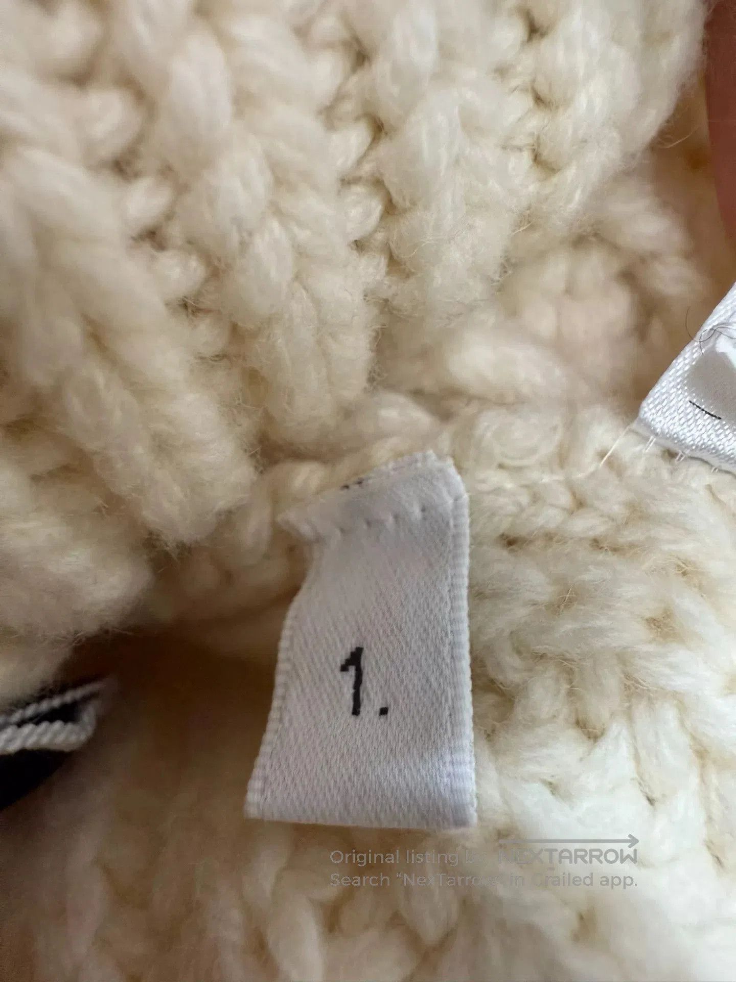 Thom Browne Thom Browne Beige Wool Sweater. Size US S / EU 44-46 / 1 - 7 Thumbnail