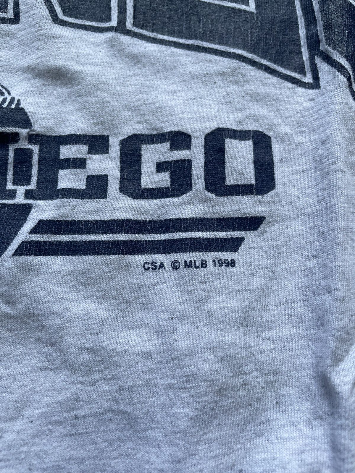 CSA × MLB Vintage MLB Padres San Francisco 1998 Grey T-shirt Size US XL / EU 56 / 4 - 4 Thumbnail