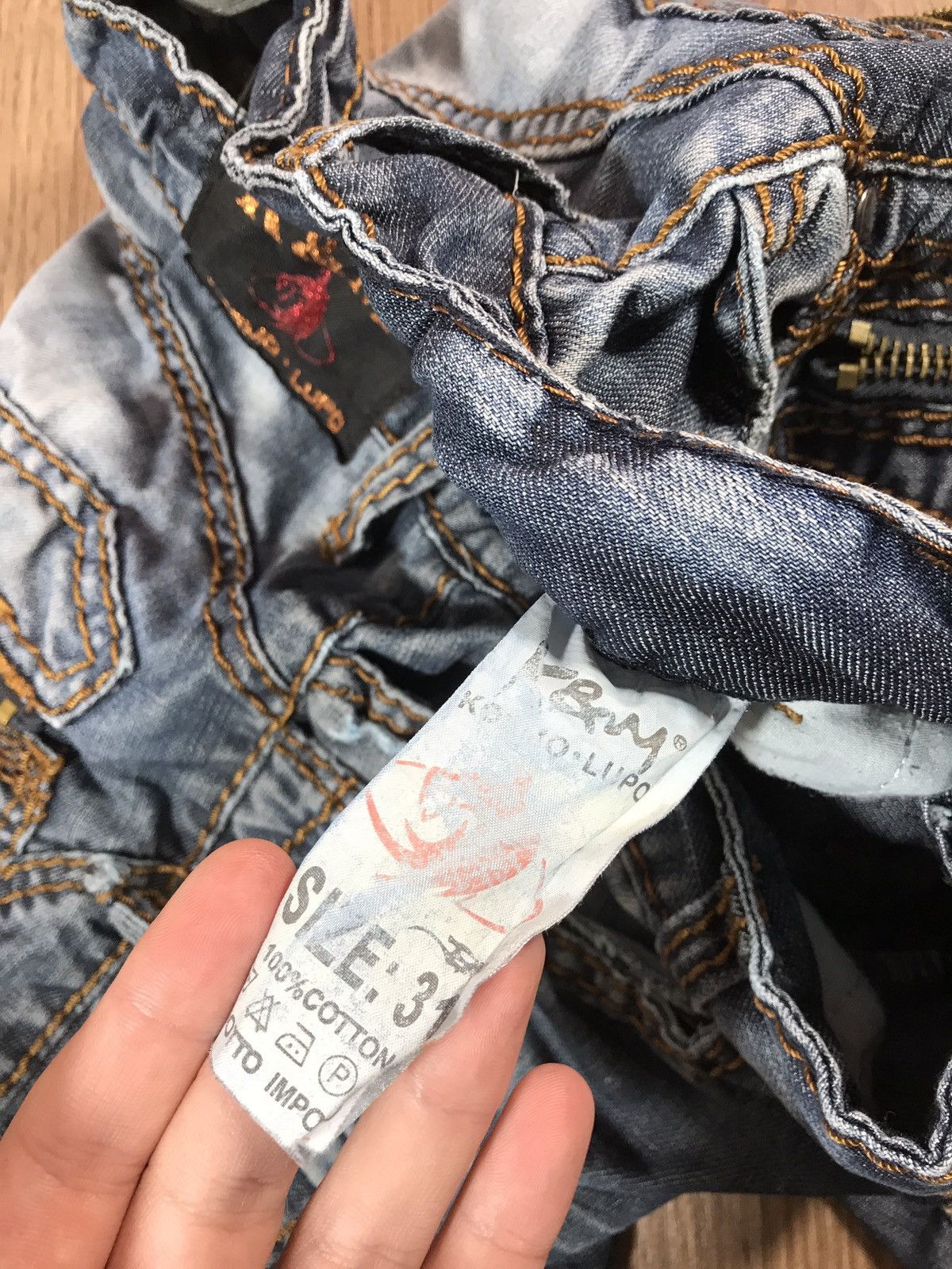 Japanese Brand × Vintage K&M Vintage Japanese Denim Pants Jeans Size US 31 - 8 Thumbnail