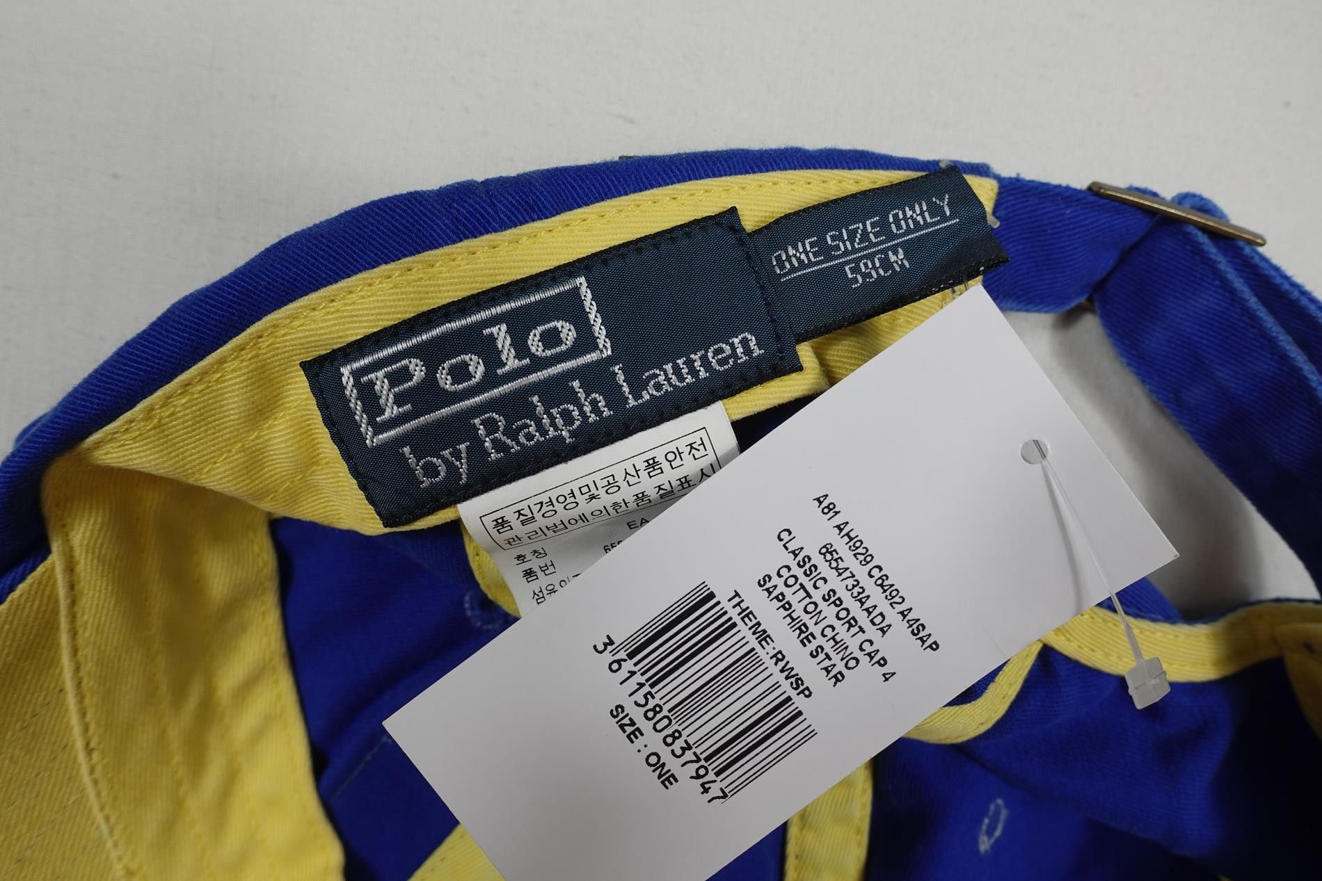Polo Ralph Lauren Polo Ralph Lauren Cap Hat Blue Indian Chief Head Kayak NWT Size ONE SIZE - 5 Thumbnail