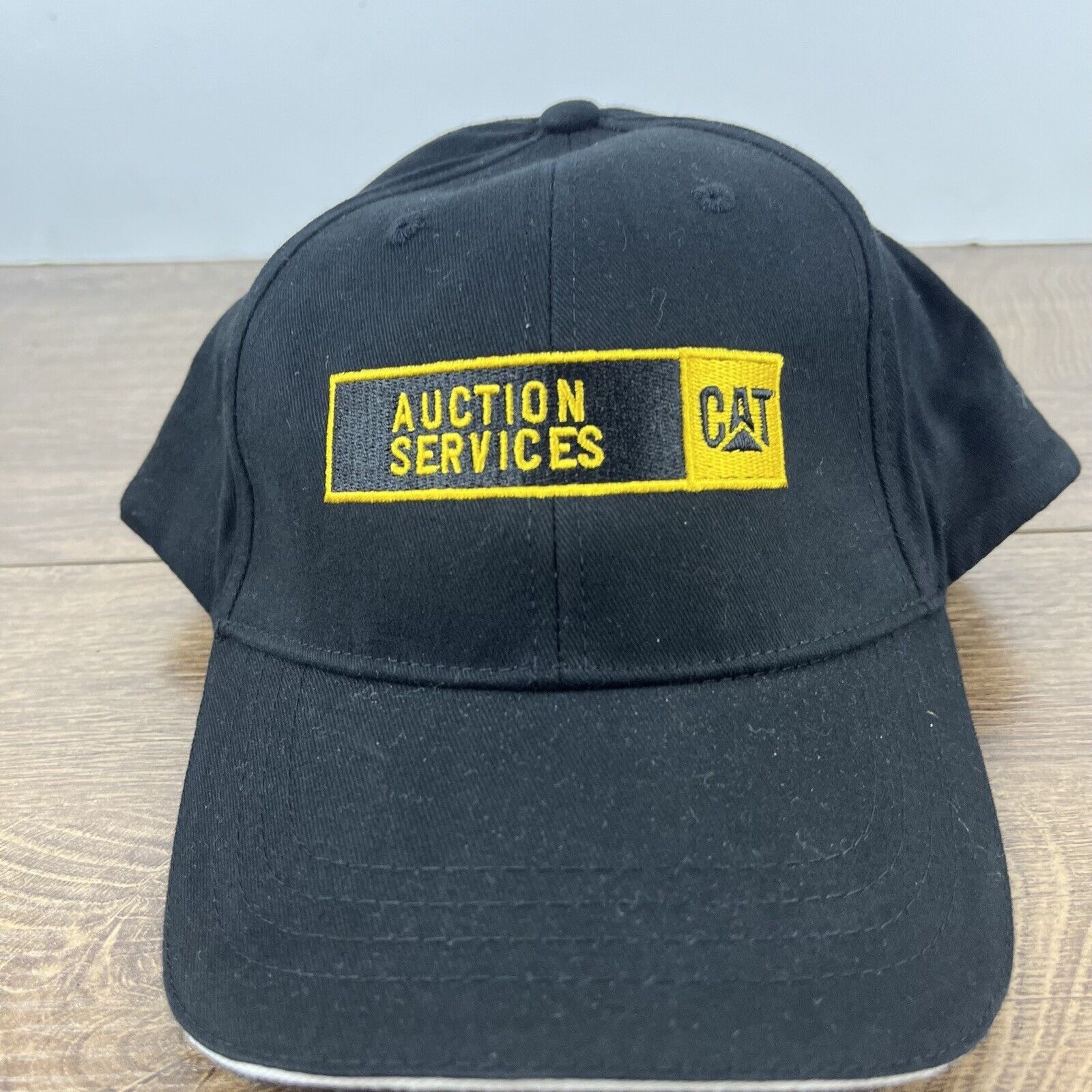 Other CAT Auction Services Hat Black Cap CAT Hat Adjustable Hat Bl Size ONE SIZE - 5 Thumbnail