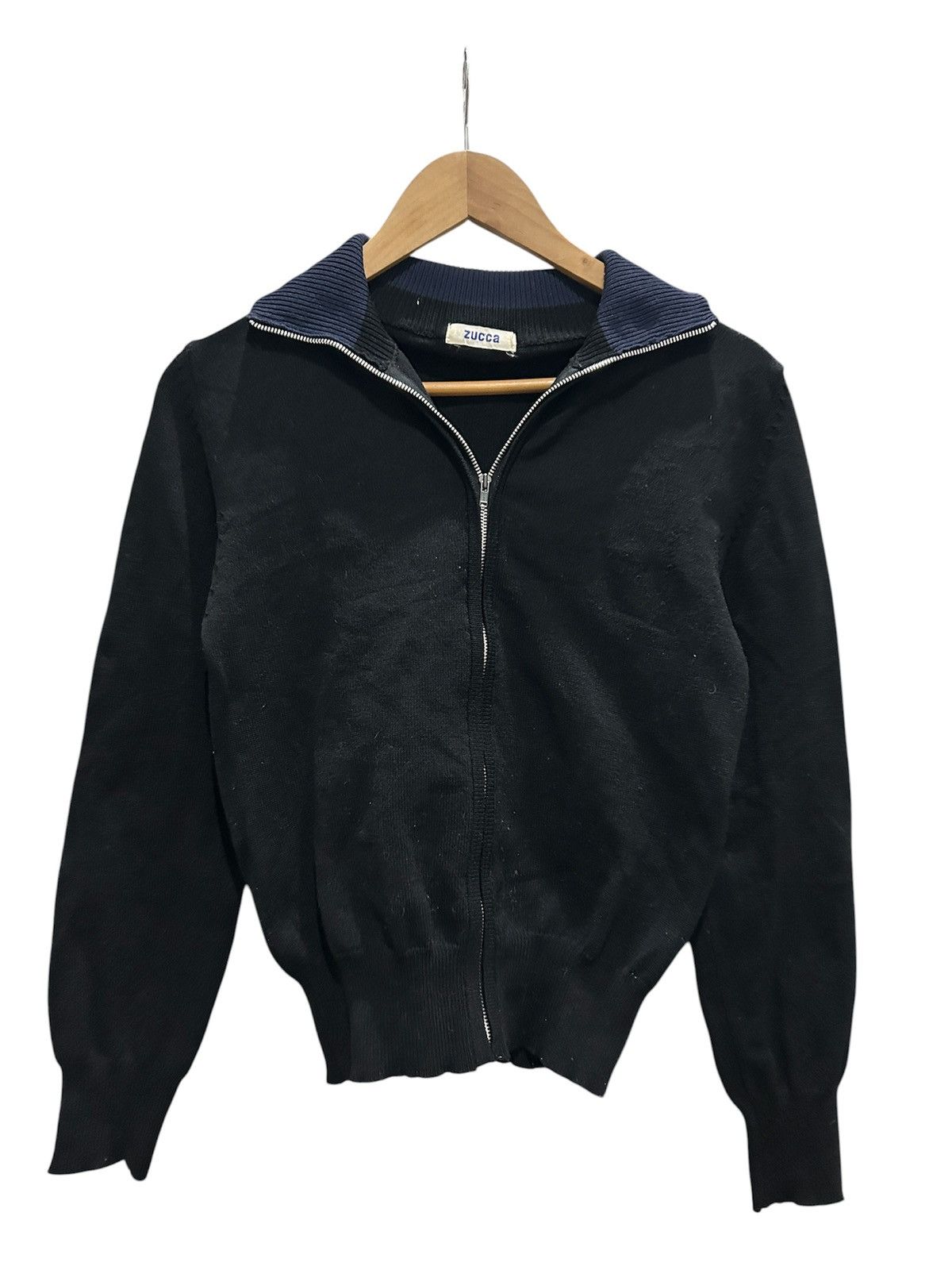 CABANE de ZUCCa Vintage ZUCCA Cardigan Black Size US M / EU 48-50 / 2 - 1 Thumbnail