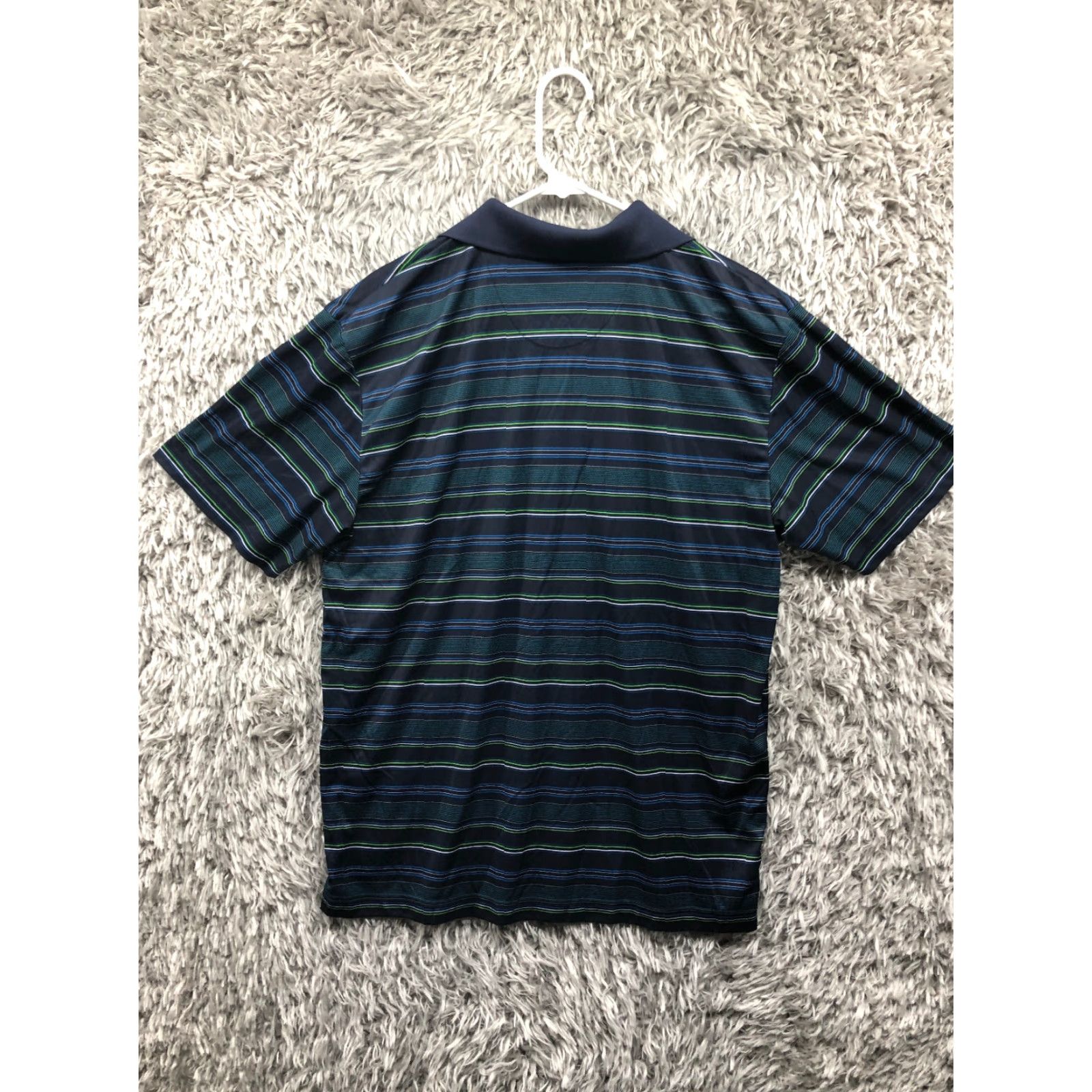 Hogan Ben Hogan Polo Shirt Men Large Blue Short Sleeve Golf Active Performance Stretch Polo Size US L / EU 52-54 / 3 - 5 Thumbnail