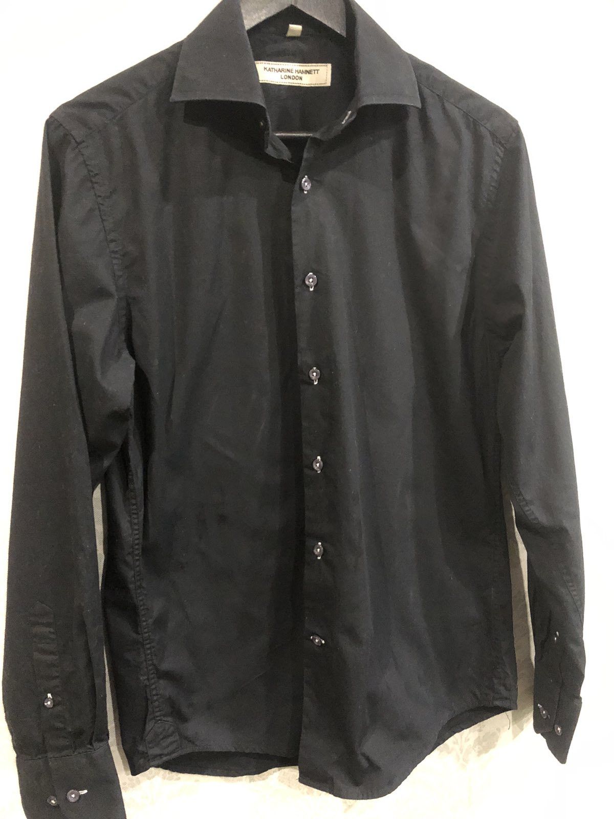 Katharine Hamnett London Katharine Hamnett London Button Ups Longsleeve Shirt black Size US S / EU 44-46 / 1 - 2 Thumbnail