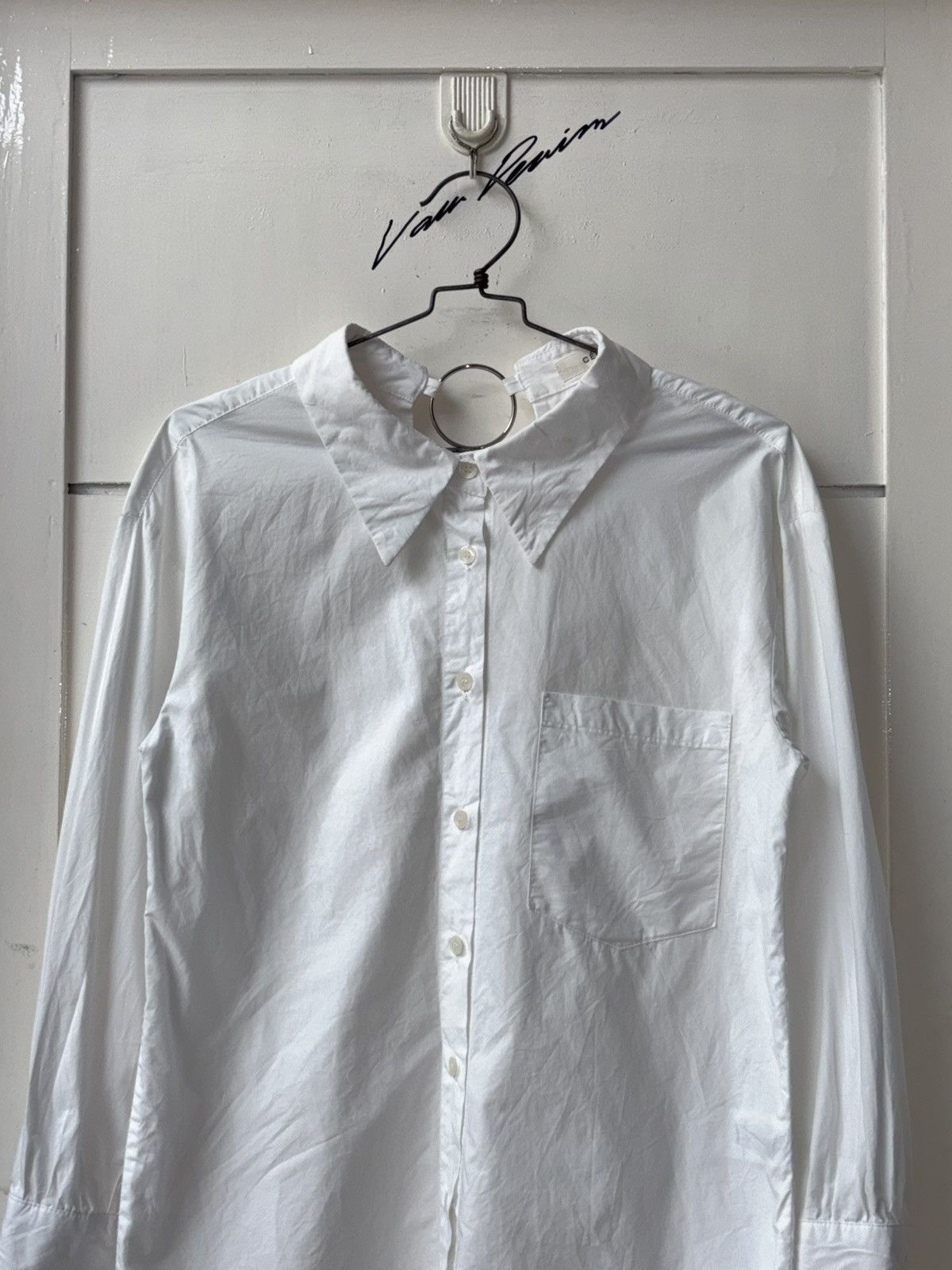 Celine CELINE White Shirt Size US XS / EU 42 / 0 - 10 Thumbnail