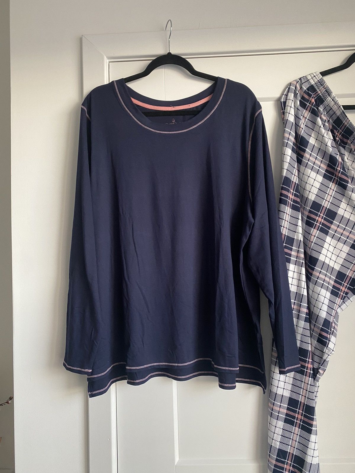 Other Women's Cuddl Duds cozy jersey 2pc Set Sz 2XL New Size XXL / US 16-18 / IT 52-54 - 4 Thumbnail