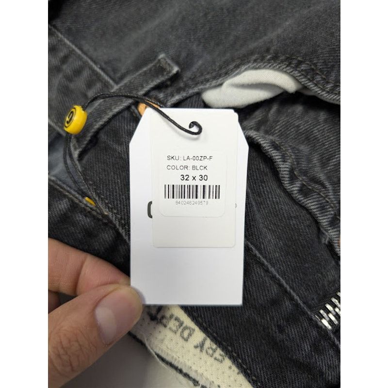 Gallery Dept. o1rshd1 Ready LA Flare Denim Jeans in Black Size US 32 / EU 48 - 20 Thumbnail
