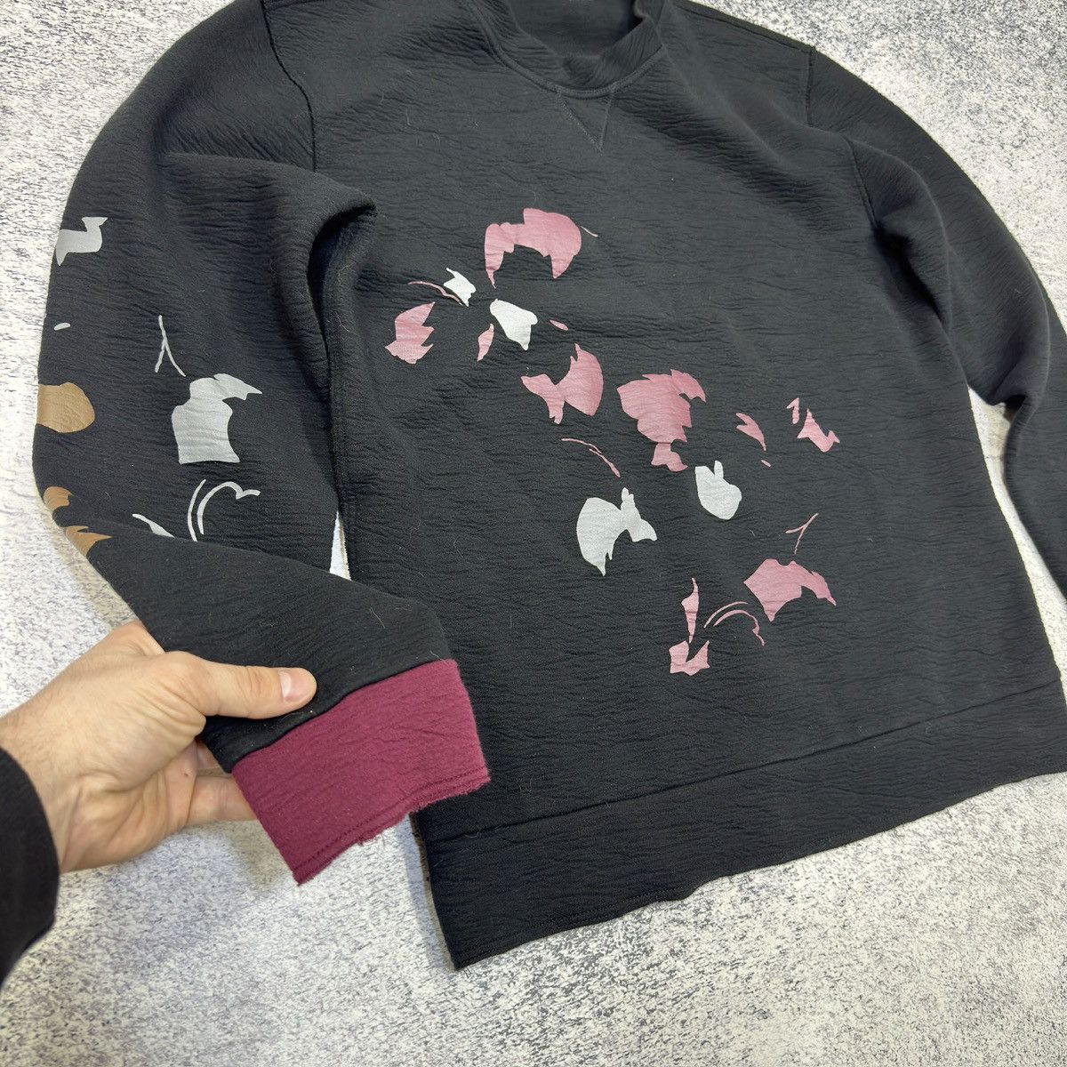 Lanvin Lanvin Mens Black Sweatshirt M size Size US M / EU 48-50 / 2 - 4 Thumbnail