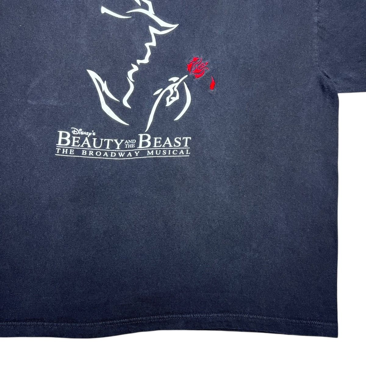 Disney Vintage 90s Disney Beauty And The Beast Broadway Musical Tee Size US XL / EU 56 / 4 - 10 Thumbnail