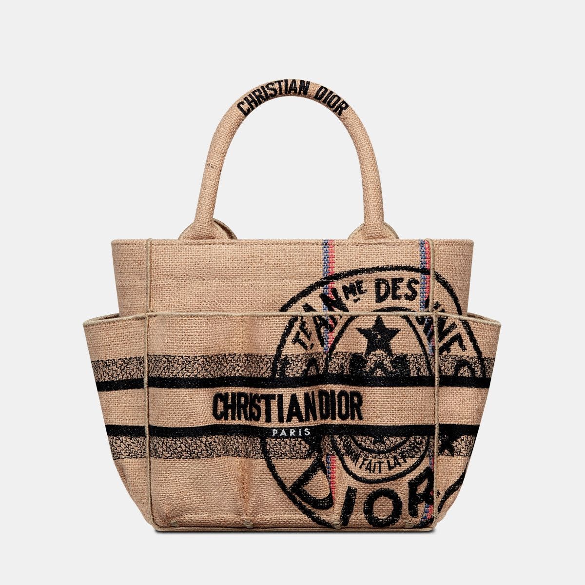 Dior o1bcso1str1124 Size: OS / Catherine Tote Bag in Beige Size ONE SIZE - 4 Thumbnail