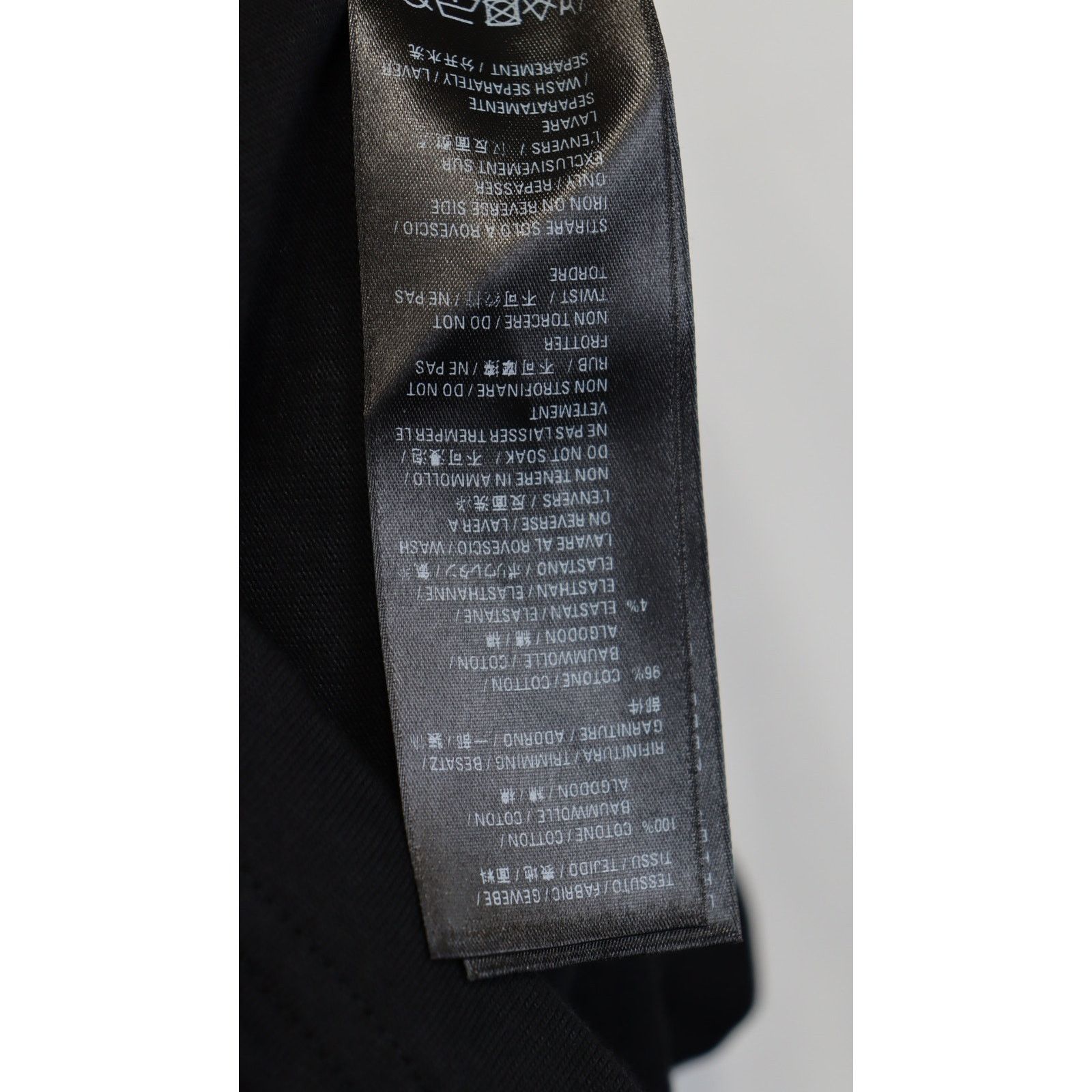 Balenciaga o1rshd1 T-Shirt in Black Size US M / EU 48-50 / 2 - 16 Thumbnail