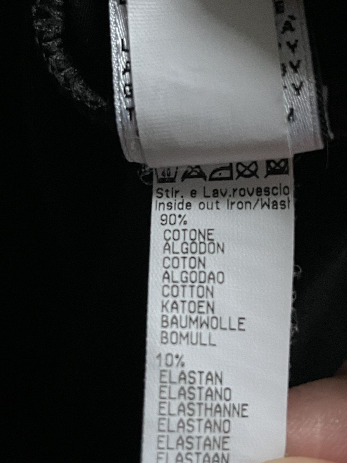 Dolce & Gabbana Dolce & Gabbana Underwear T-Shirt Black Logo D&G Size US S / EU 44-46 / 1 - 12 Thumbnail