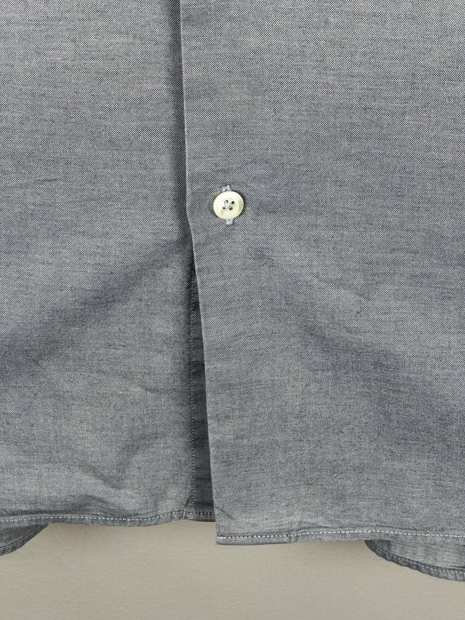 Paul Smith Paul Smith Casual Grey Cotton Shirt Designer Size US XL / EU 56 / 4 - 6 Thumbnail