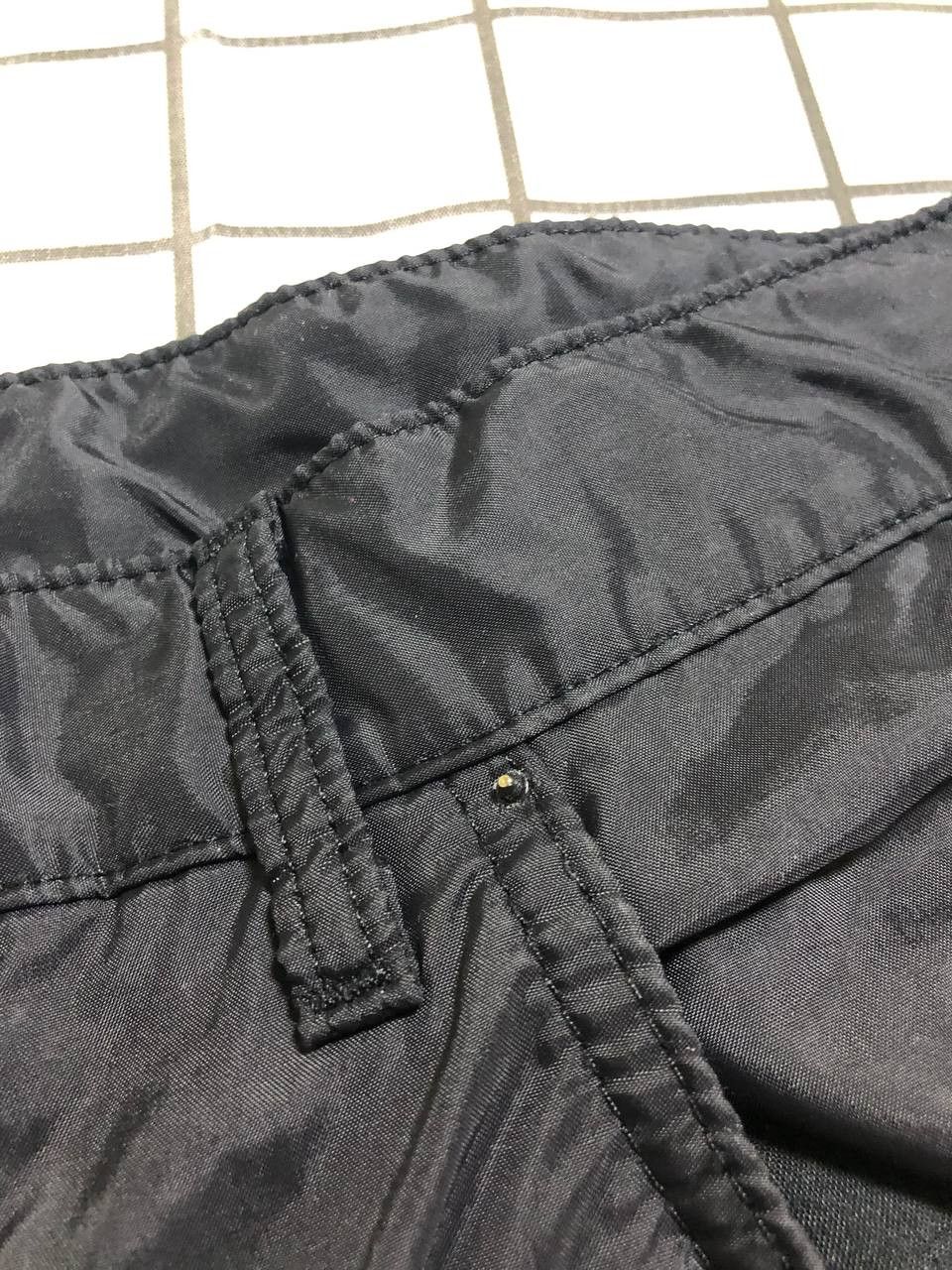 Moschino DESIGNER VINTAGE MOSCHINO Black High Waist Belted Pants Size US 36 / EU 52 - 11 Thumbnail