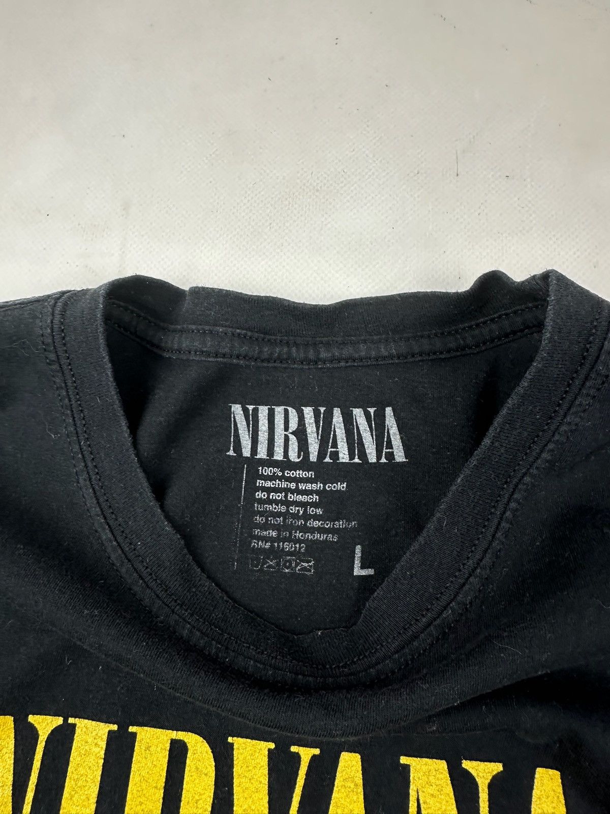 Nirvana Nirvana In utero Big Logo Wide T-shirt Size US L / EU 52-54 / 3 - 3 Thumbnail