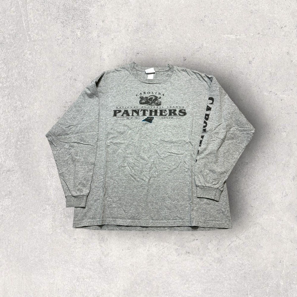 NFL × Vintage Vintage Carolina Panthers long sleeve tee Size US XL / EU 56 / 4 - 1 Thumbnail