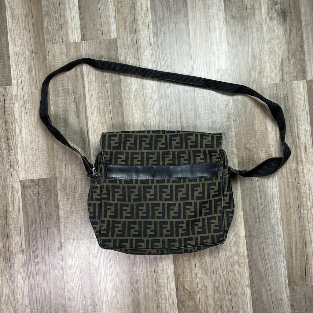 Fendi Zucca Canvas Mamma Baguette Bag Monogram