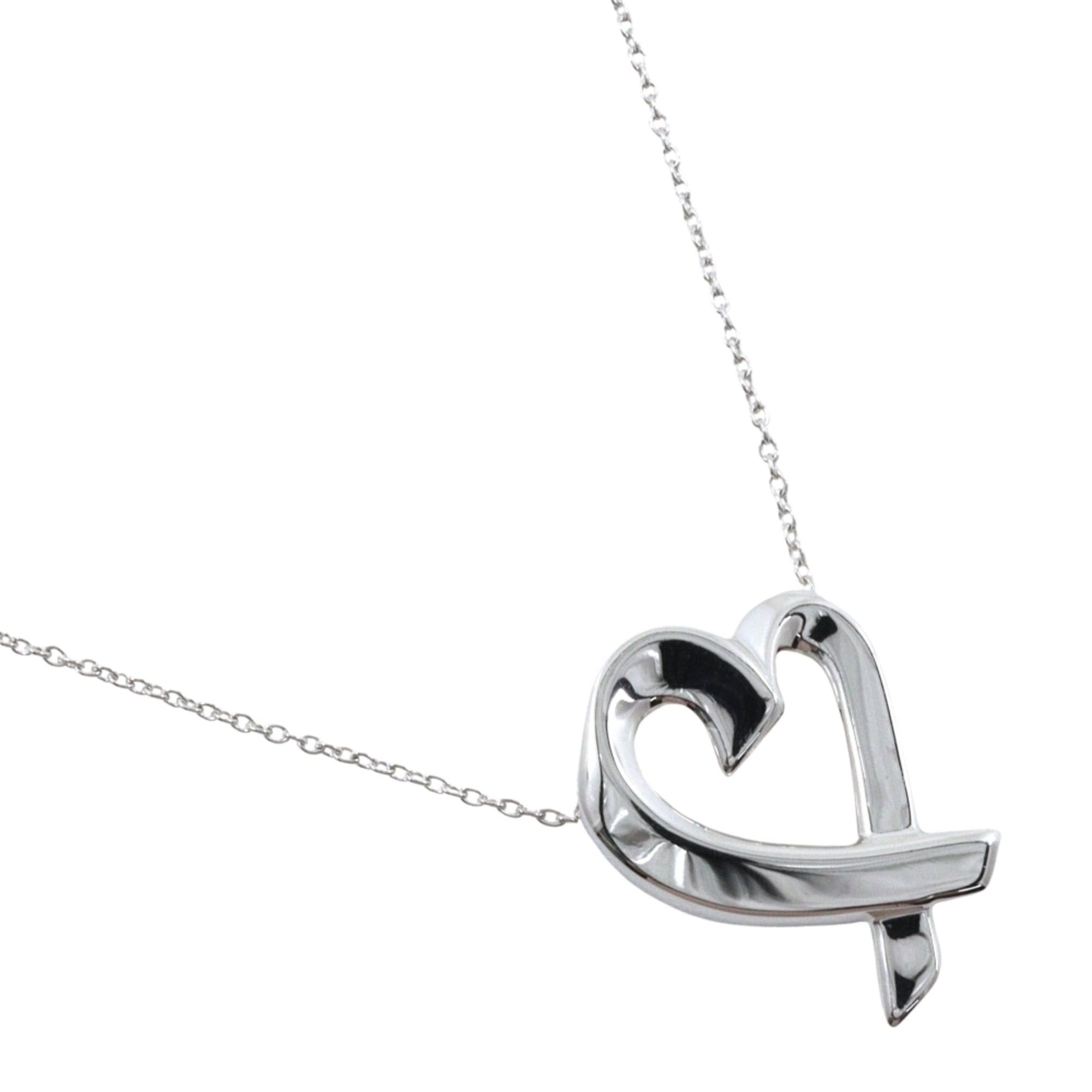 Tiffany & Co. Tiffany & Co. Loving Heart Necklace, Sterling Silver 925, Approx. 5g, Women's. Size ONE SIZE - 1 Thumbnail