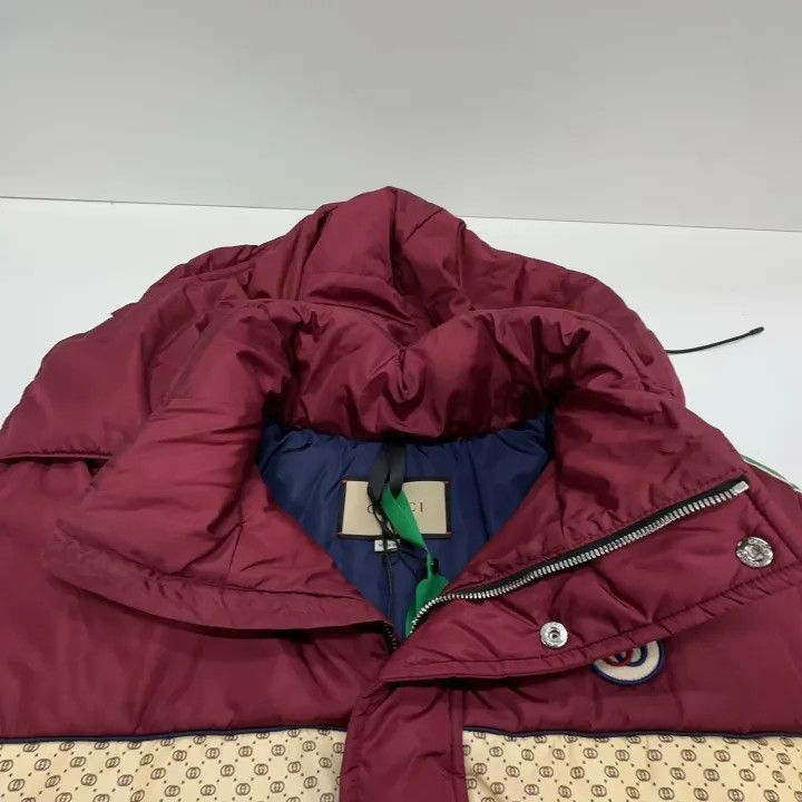 Gucci Gucci Red Hooded Nylon Jacket for Women-2507 Size S / US 4 / IT 40 - 4 Thumbnail