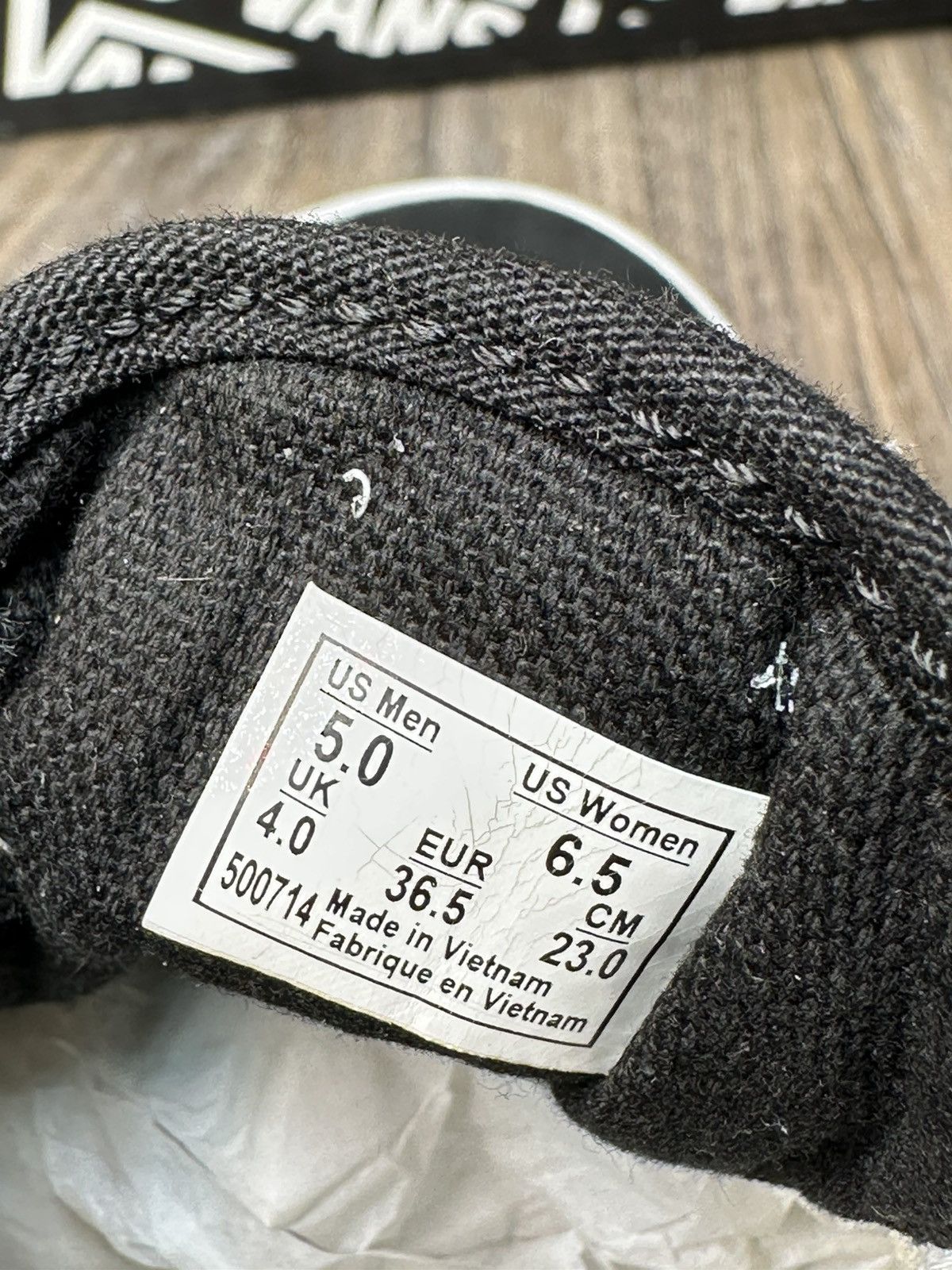 Vans × Vintage Rare VANS Old Skool x Peanuts Charlie Brown Size US 5 / EU 37 - 7 Thumbnail