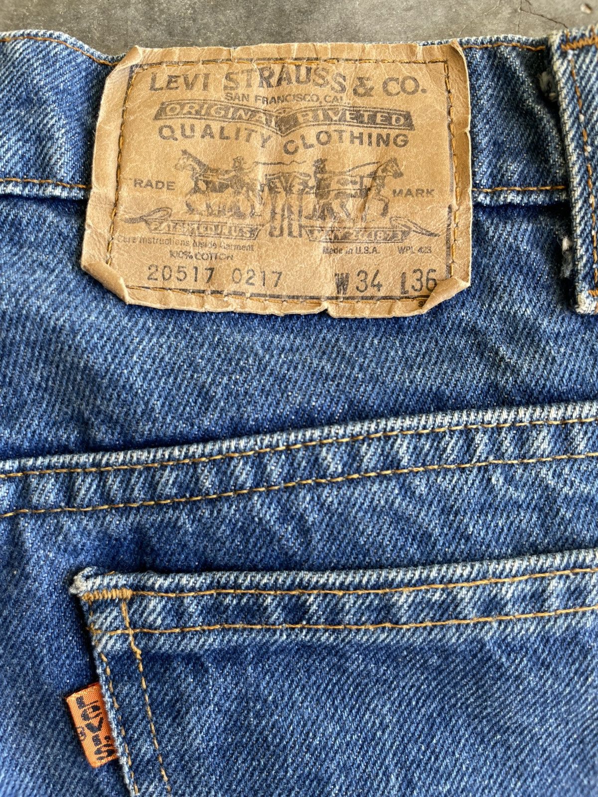 Levi's × Vintage VTG 80s Levi's 517 Orange Tab Size US 34 / EU 50 - 12 Thumbnail