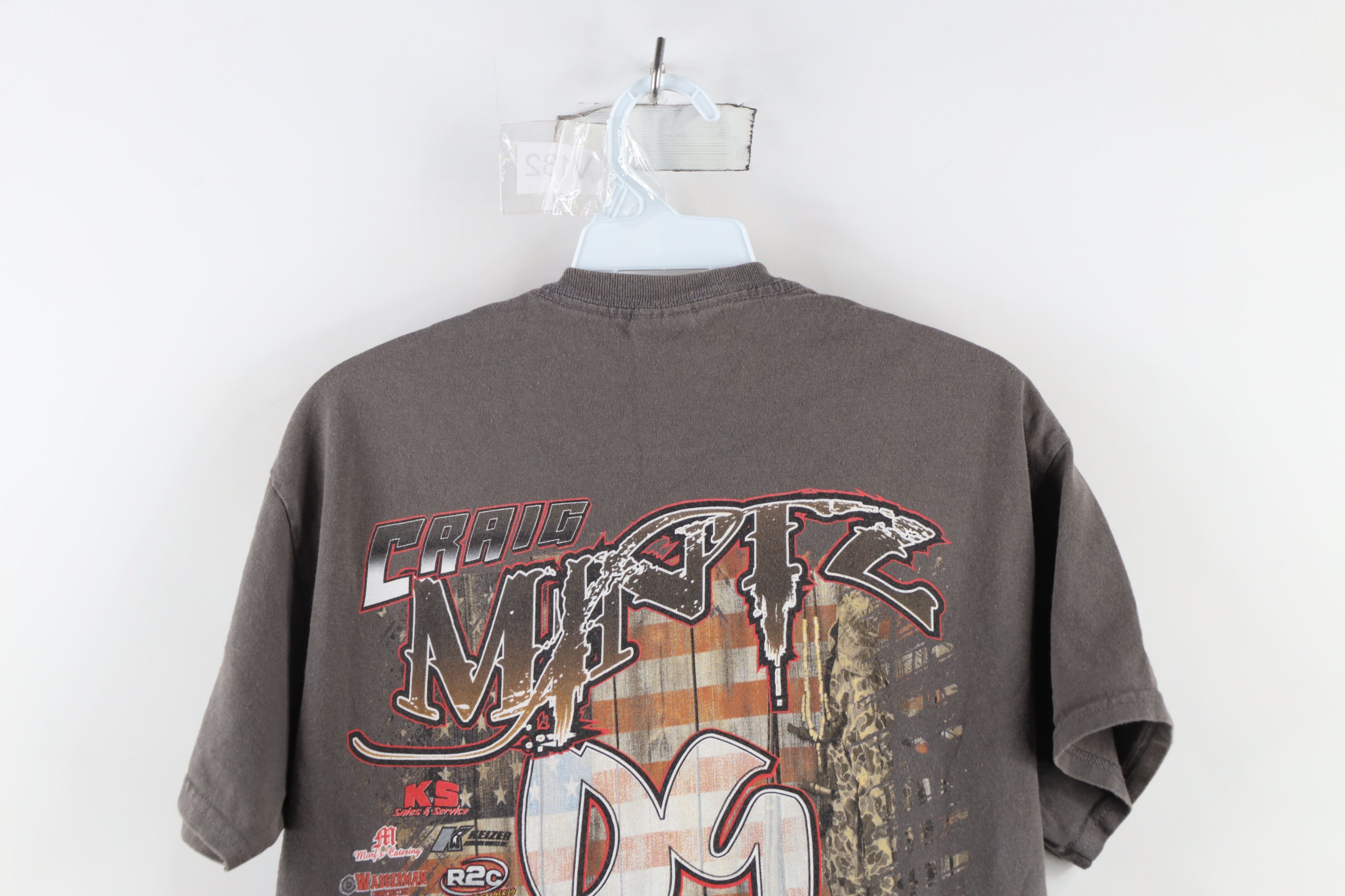 Vintage Streetwear Craig Mintz Car Racing Short Sleeve T-Shirt Gray Size US M / EU 48-50 / 2 - 11 Thumbnail