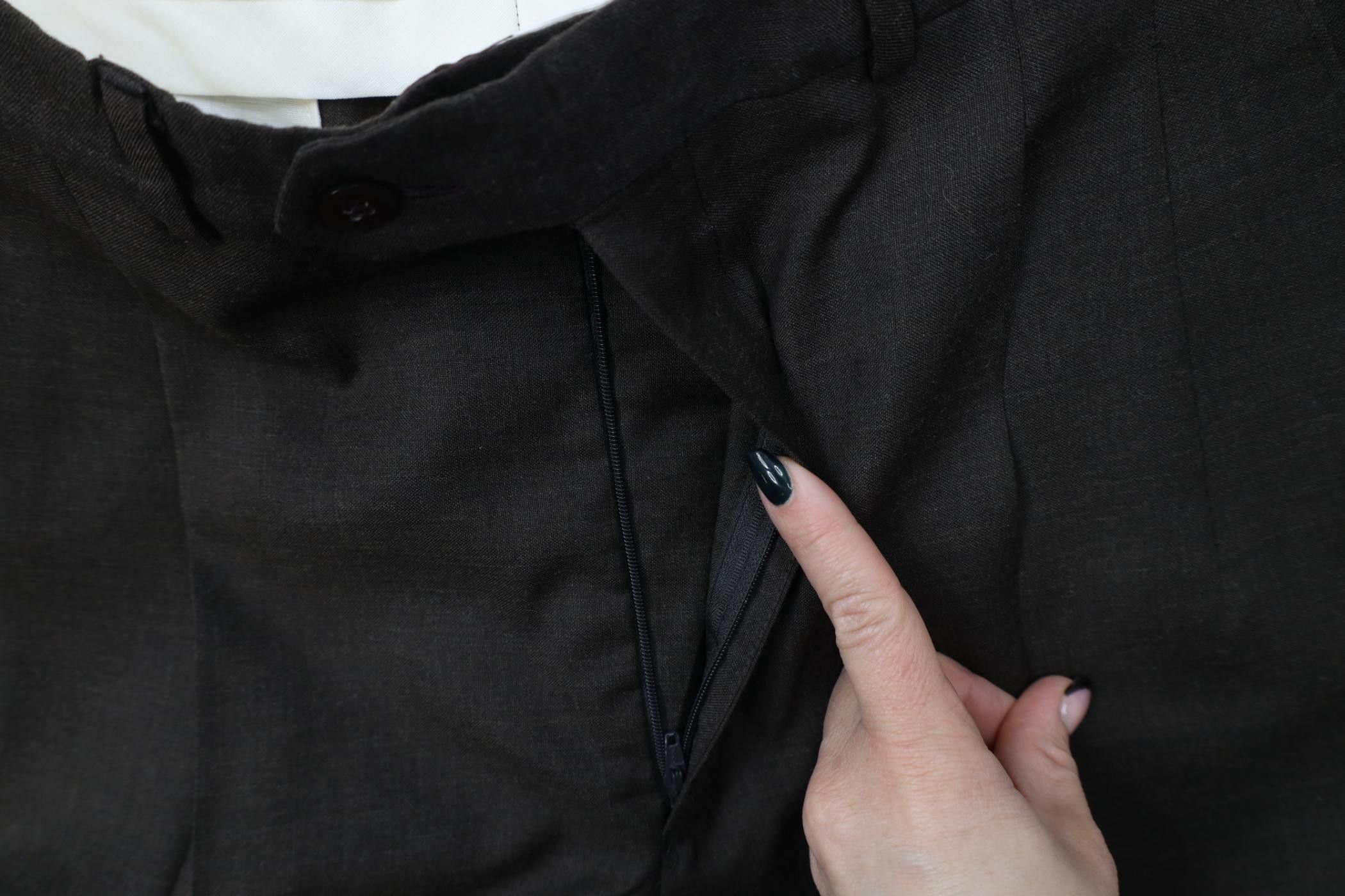 Vintage Vintage 90s Streetwear Knit Wide Leg Chino Pants Brown Size US 32 / EU 48 - 6 Thumbnail