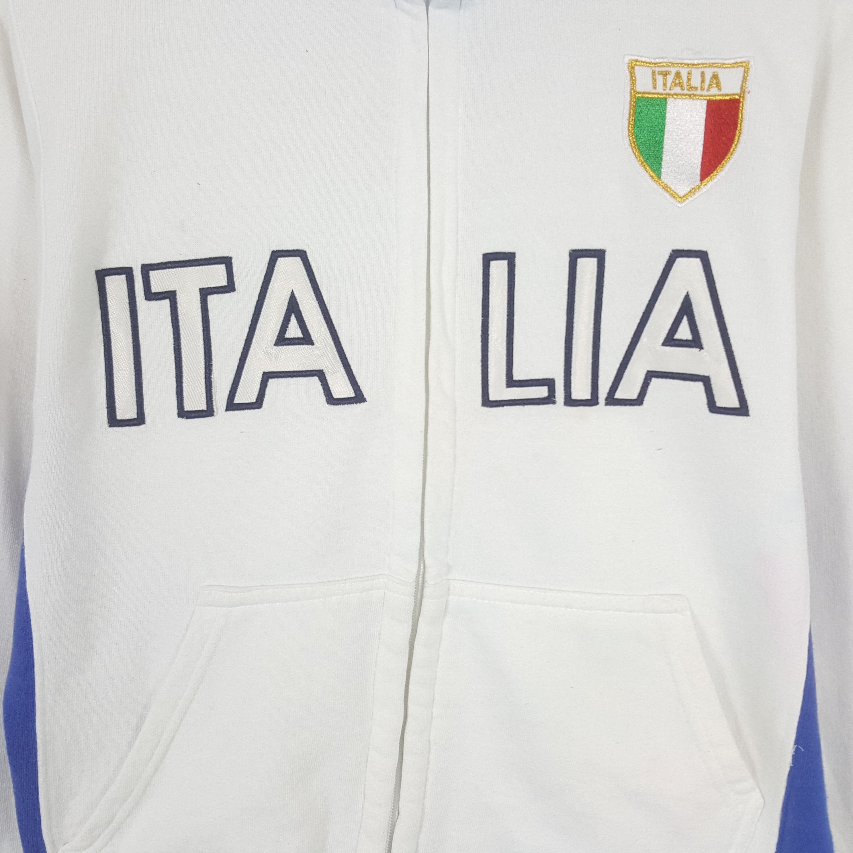 Vintage Vintage Italia Football Nation Zipper Sport Jacket Size XS / US 0-2 / IT 36-38 - 2 Thumbnail