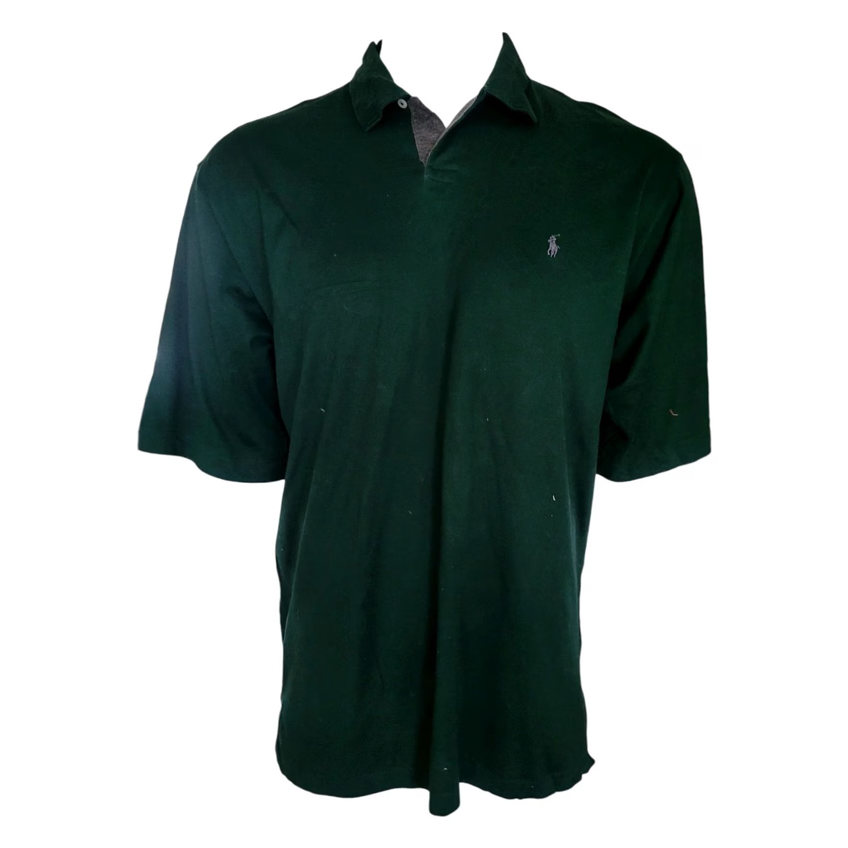 Ralph Lauren Polo Golf Ralph Lauren Polo Shirt XL Dark Green 100% Pima Cotton, Short Sleeve, Collared Polo Shirt, Used - Good Condition Size US XL / EU 56 / 4 - 2 Thumbnail