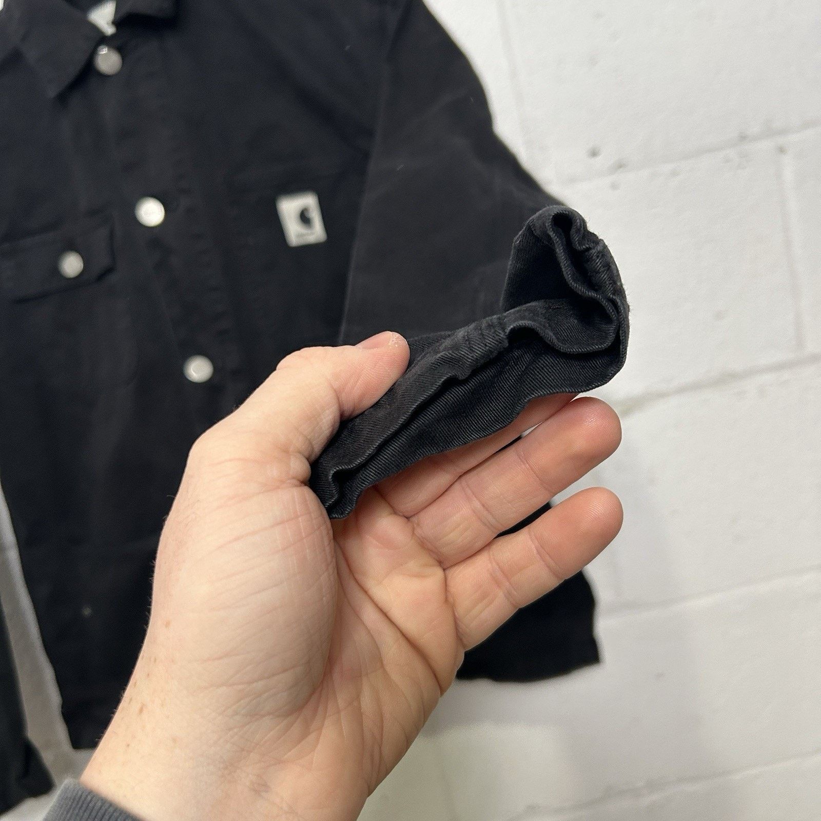 Carhartt Carhartt WIP Women's Unlined Michigan Chore Jacket “Black” Size XS / US 0-2 / IT 36-38 - 4 Thumbnail