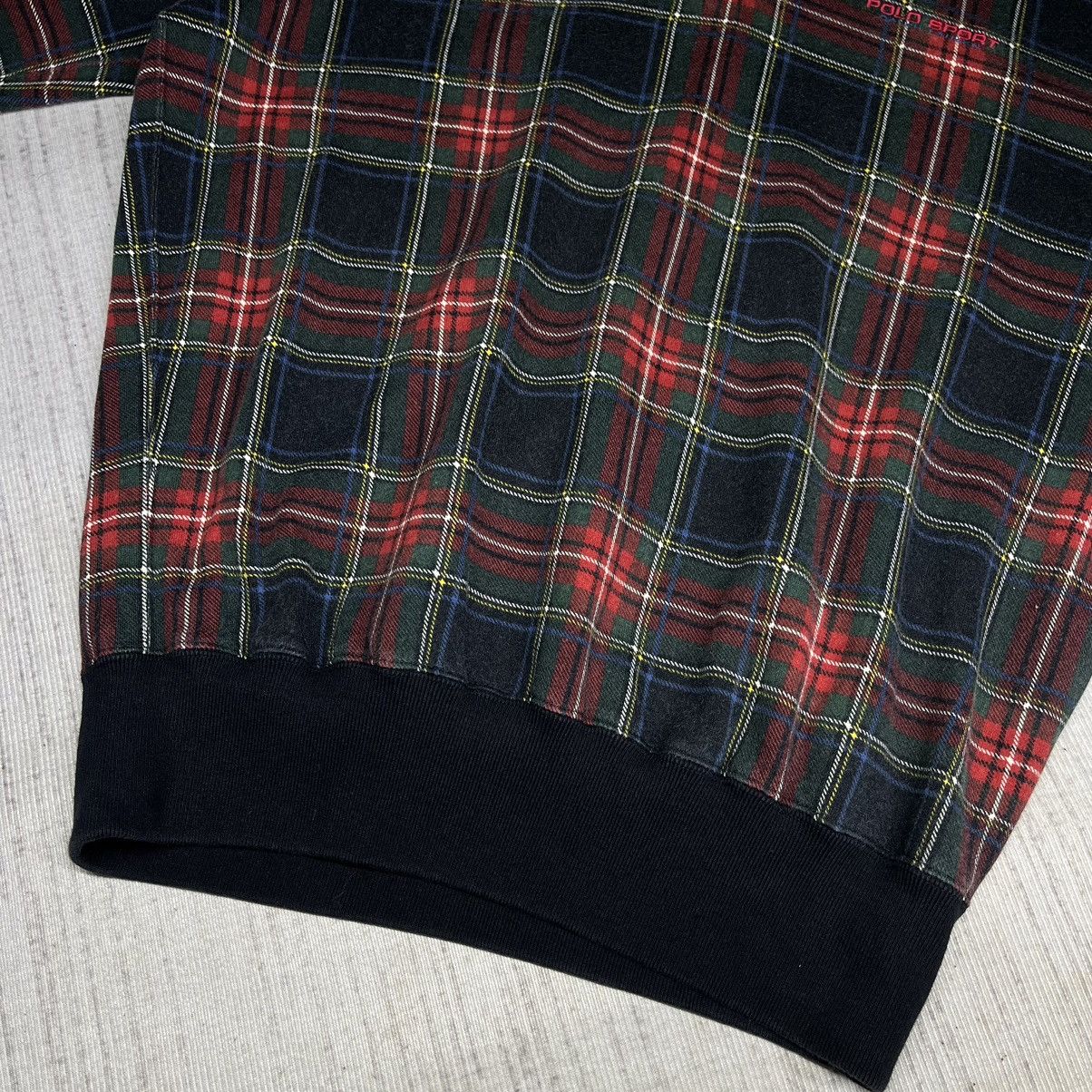 Polo Ralph Lauren × Vintage Vintage Polo Sport Halfzip Size US M / EU 48-50 / 2 - 7 Thumbnail