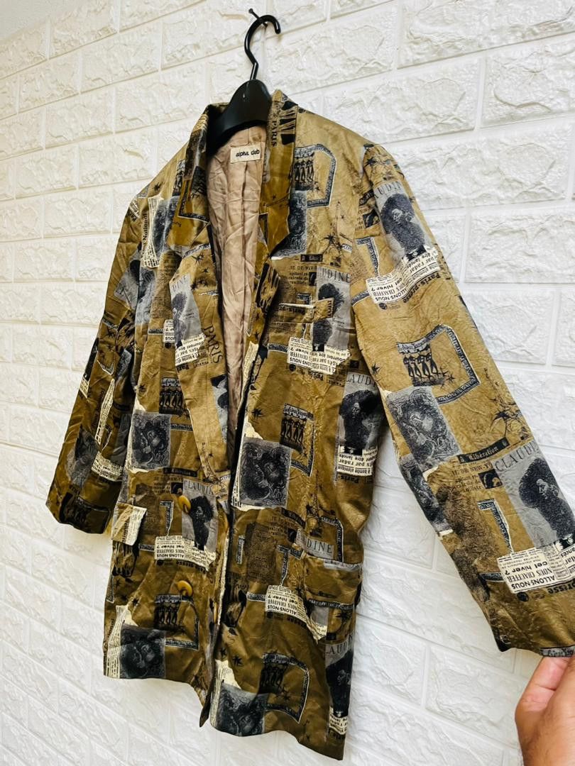 Japanese Brand × Vintage Vintage Alpha Club Japanese Designer Fashion Style Size US M / EU 48-50 / 2 - 4 Thumbnail