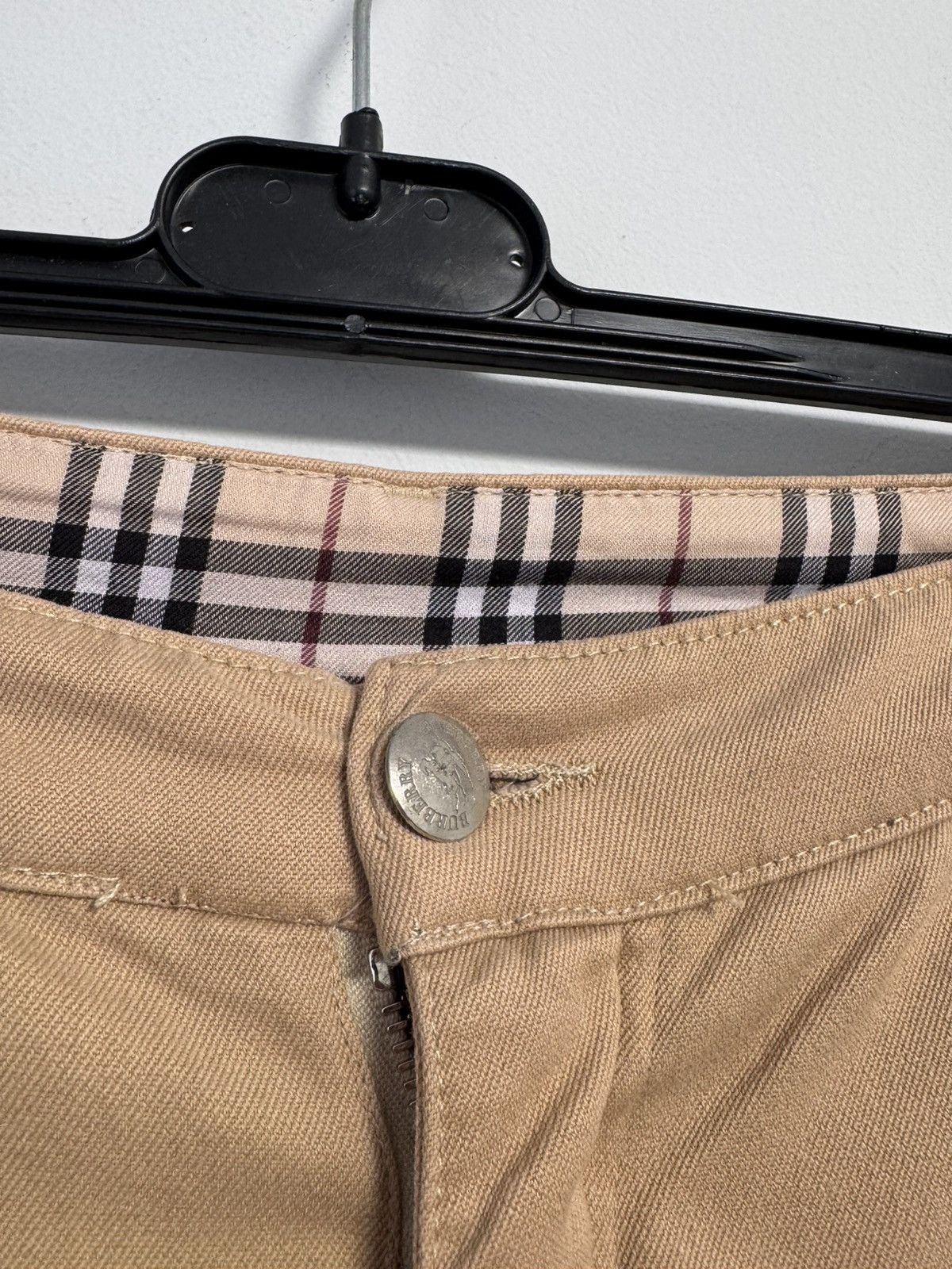 Burberry × Vintage Burberry Vintage Pants Big Logo Style Size 38" / US 16 / IT 52 - 13 Thumbnail