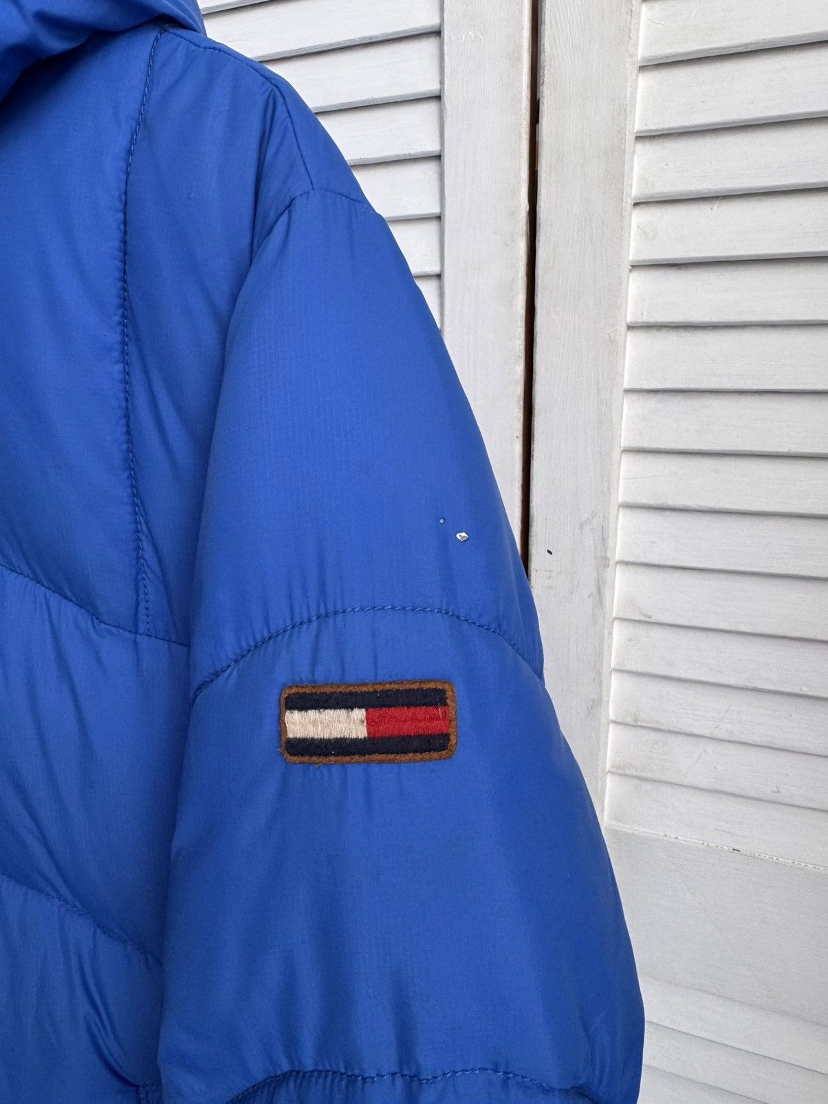 Tommy Hilfiger Vintage Tommy Hilfiger Denim Puffer Jacket Blue Y2K Size US M / EU 48-50 / 2 - 9 Thumbnail