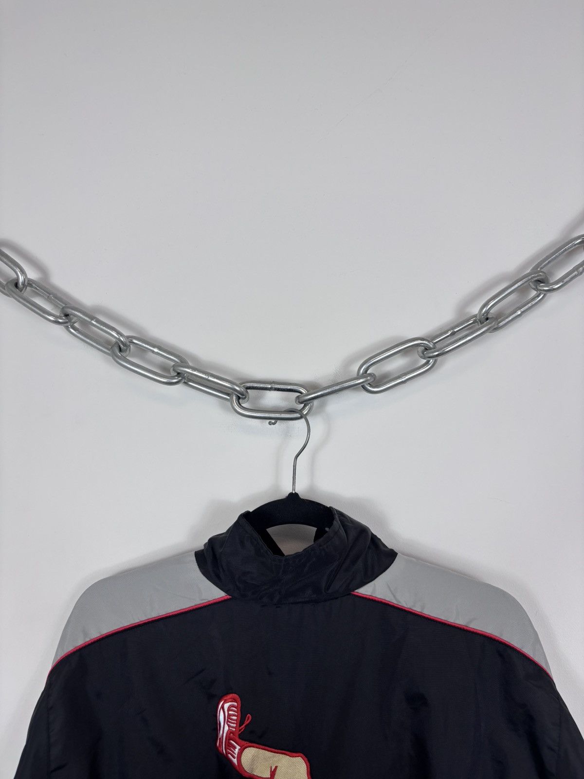 Other Vintage USA Design Y2K Big Logo Black/Grey Hype Track Jacket Size US S / EU 44-46 / 1 - 22 Thumbnail