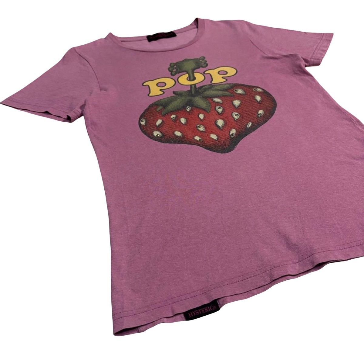 Hysteric Glamour Hysteric Glamour 00s Rhinestone "POP" Strawberry Guitar Tee Size US S / EU 44-46 / 1 - 5 Thumbnail
