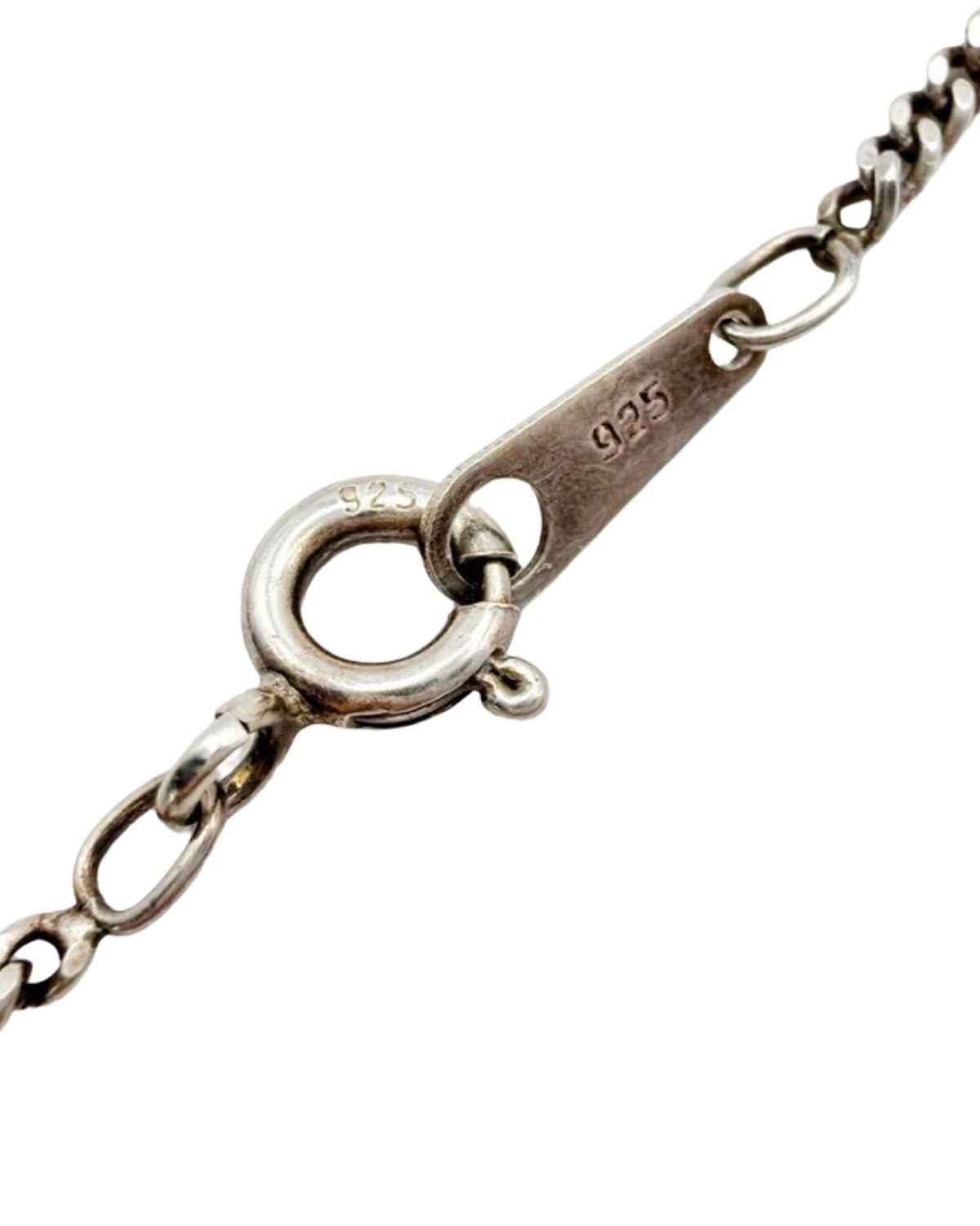 Dolce & Gabbana Christ Coin Two Tone Silver Necklace Size ONE SIZE - 5 Thumbnail