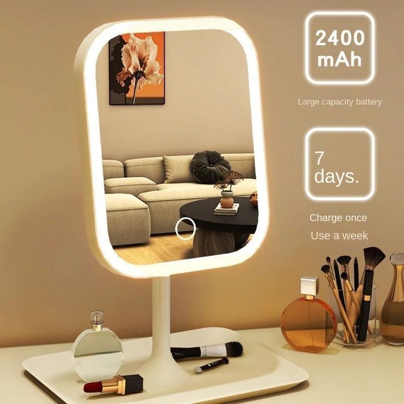 Other Unique Designer Vanity Mirror Three ColorsLEDLight Makeup Size ONE SIZE - 2 Thumbnail