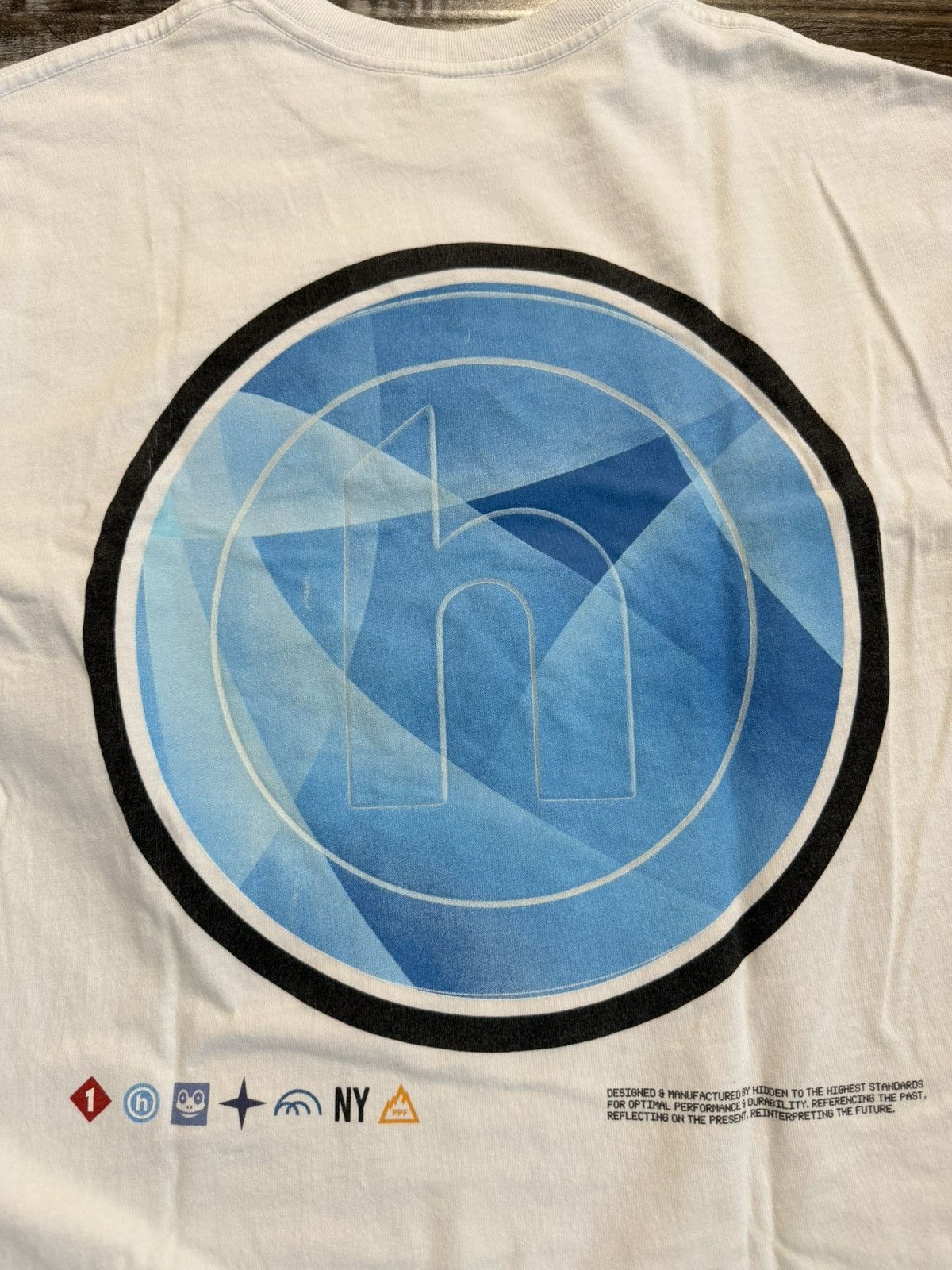 HIDDEN Hidden White Aero Tech Tee Size US M / EU 48-50 / 2 - 5 Thumbnail