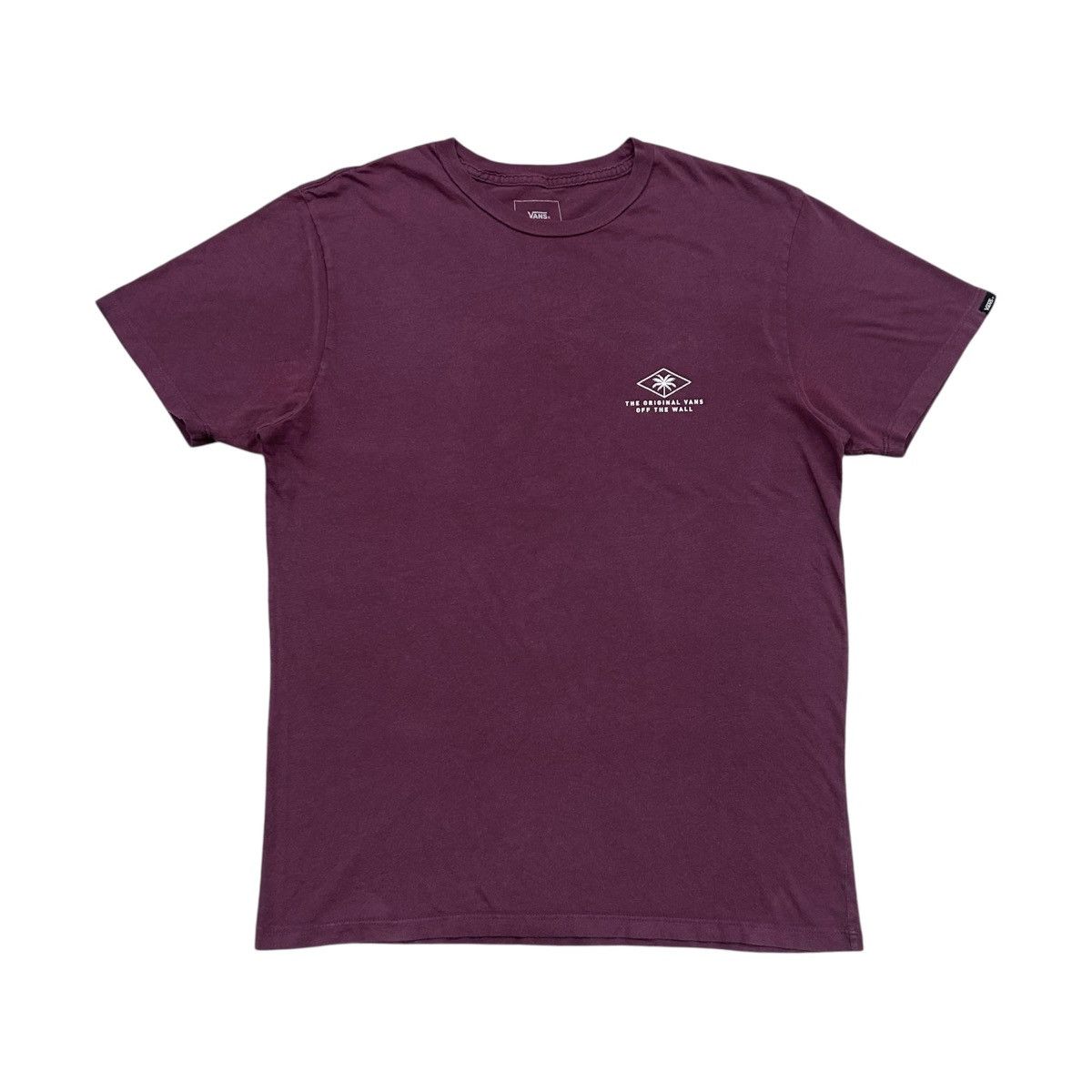 Vans Vans Off The Wall Red Coconut Logo Skateboarding Tshirt Size US M / EU 48-50 / 2 - 2 Thumbnail