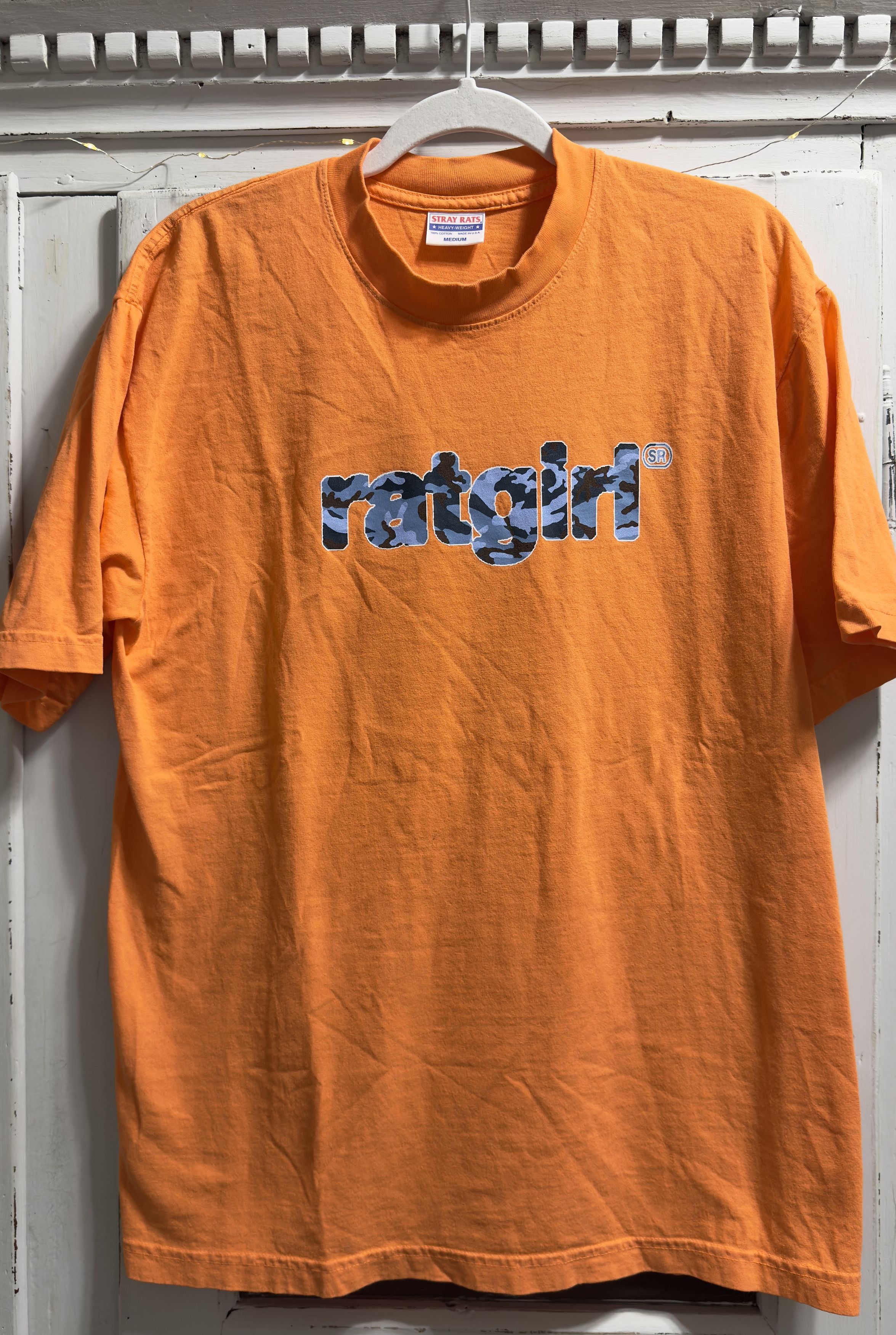 Stray Rats Orange Camo Ratgirl Tee Size US M / EU 48-50 / 2 - 1 Thumbnail