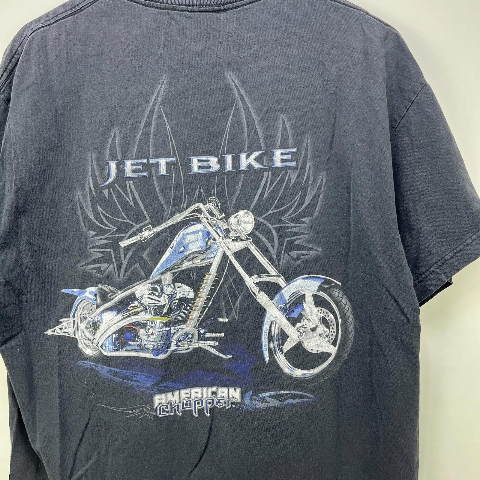 Vintage Vintage Y2K American Chopper Motorcycle Sun Faded T-Shirt XL Size US XL / EU 56 / 4 - 2 Thumbnail