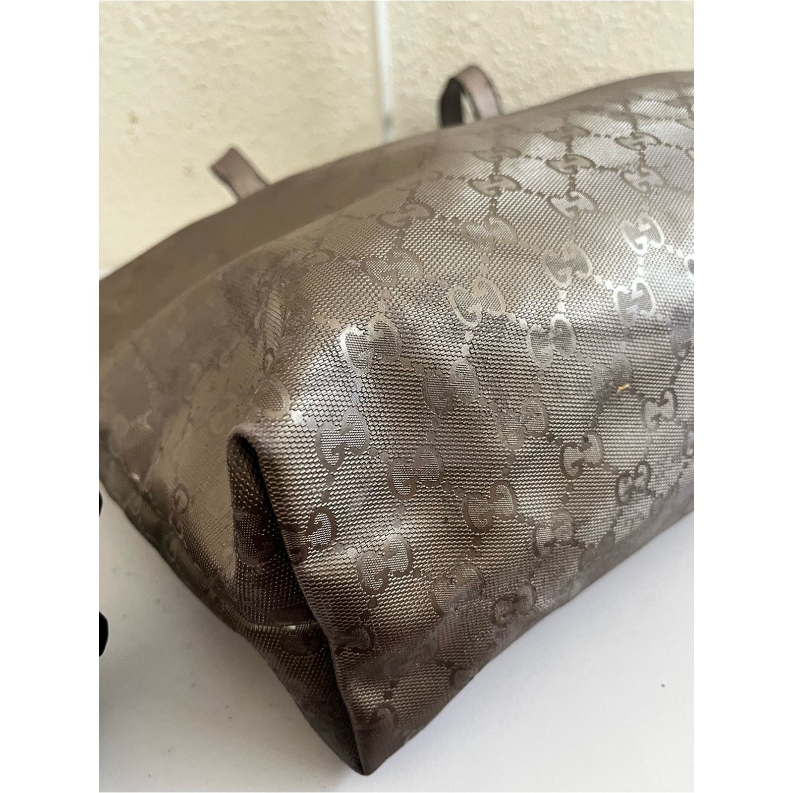 Gucci Gucci large gg bronze tote bag Size ONE SIZE - 5 Thumbnail