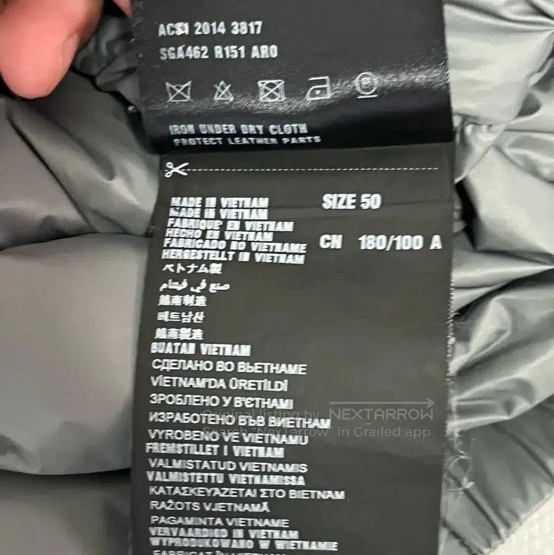 Prada Prada Men's Gray Puffer Jacket for Spring/Fall. Size US M / EU 48-50 / 2 - 4 Thumbnail
