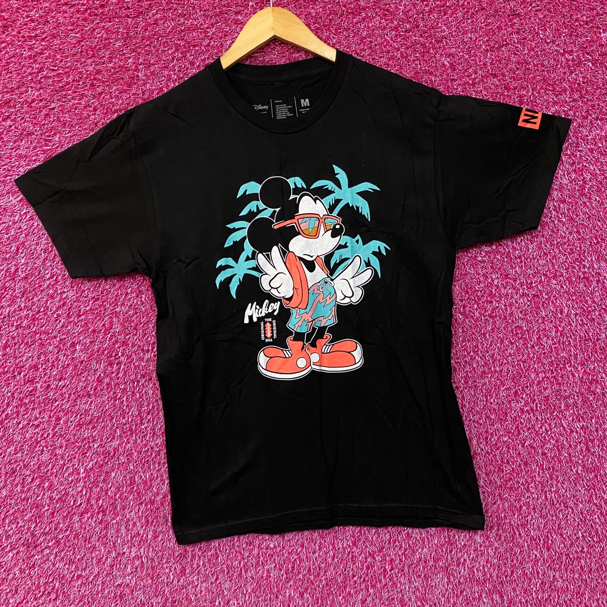 Disney Neff x Disney Mickey Mouse Tropical Beach Graphic Tee T-Shir Size US M / EU 48-50 / 2 - 3 Thumbnail