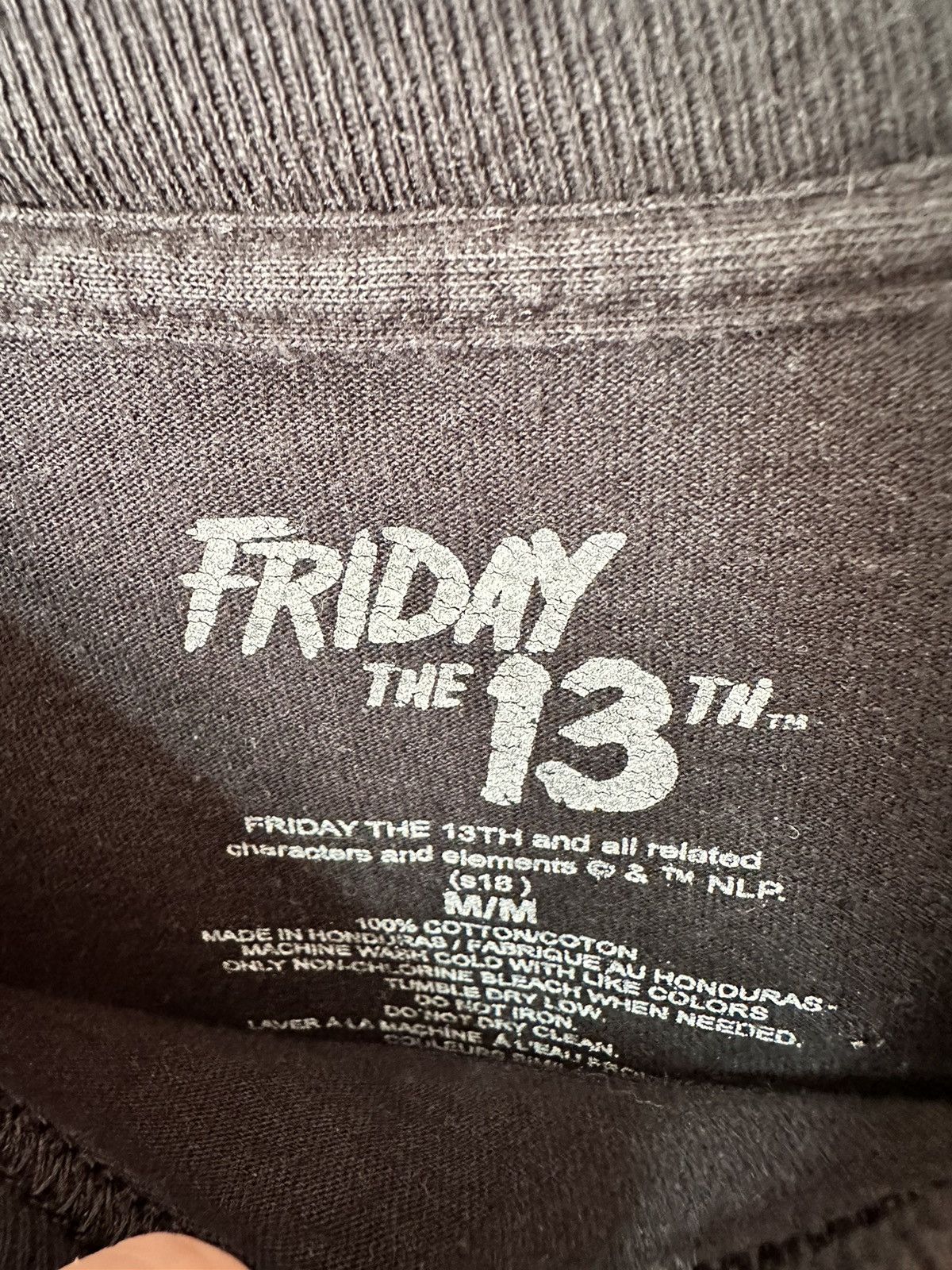 Expert Horror × Vintage Vintage Friday 13 Jason Voorhees t-shirt Size US M / EU 48-50 / 2 - 4 Thumbnail